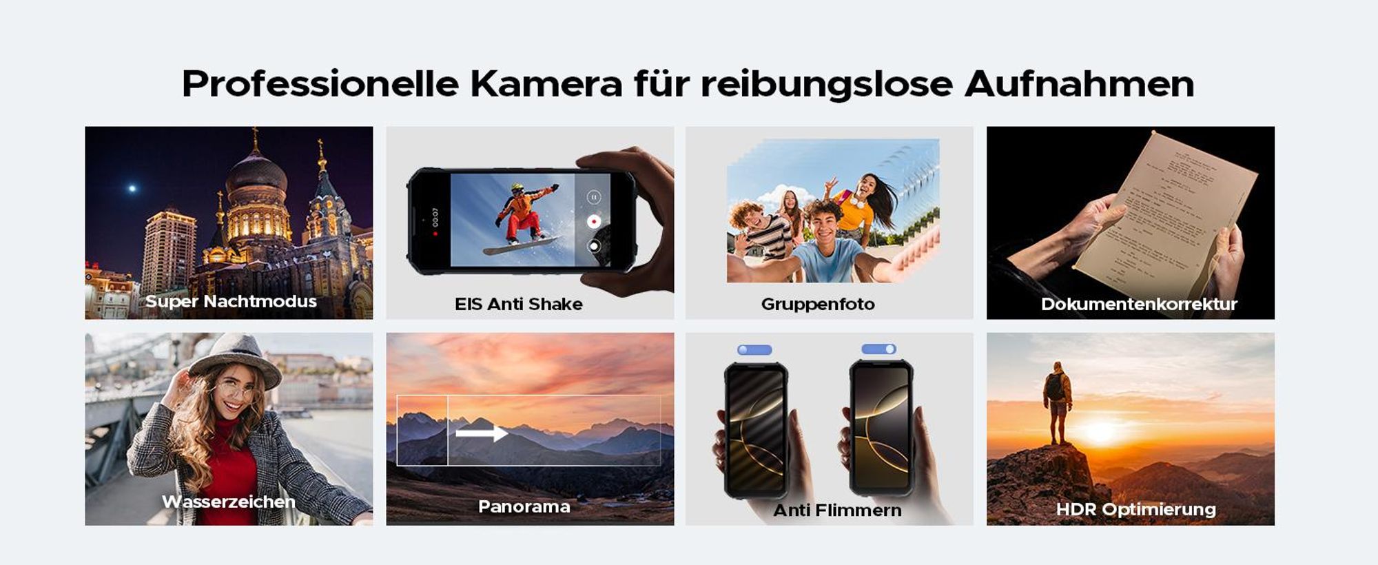 DOOGEE V Max LR Outdoor Smartphone Handy, 5G, IP68/IP69K, 6,78" 120Hz, 20500mAh, 36+512GB, 200MP,NFC, Fingerabdruck, ohne Vertrag