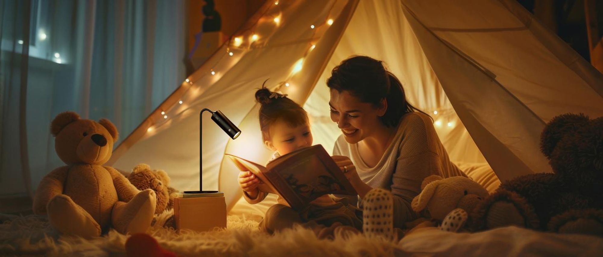 EMKE Tischlampe LED 5-in-1 design Dimmbare Schreibtischlampe Kabellos, USB-C Aufladbar 3 Lichtfarben Multifunktionale Klemmleuchte & Wandlampe Schwarz