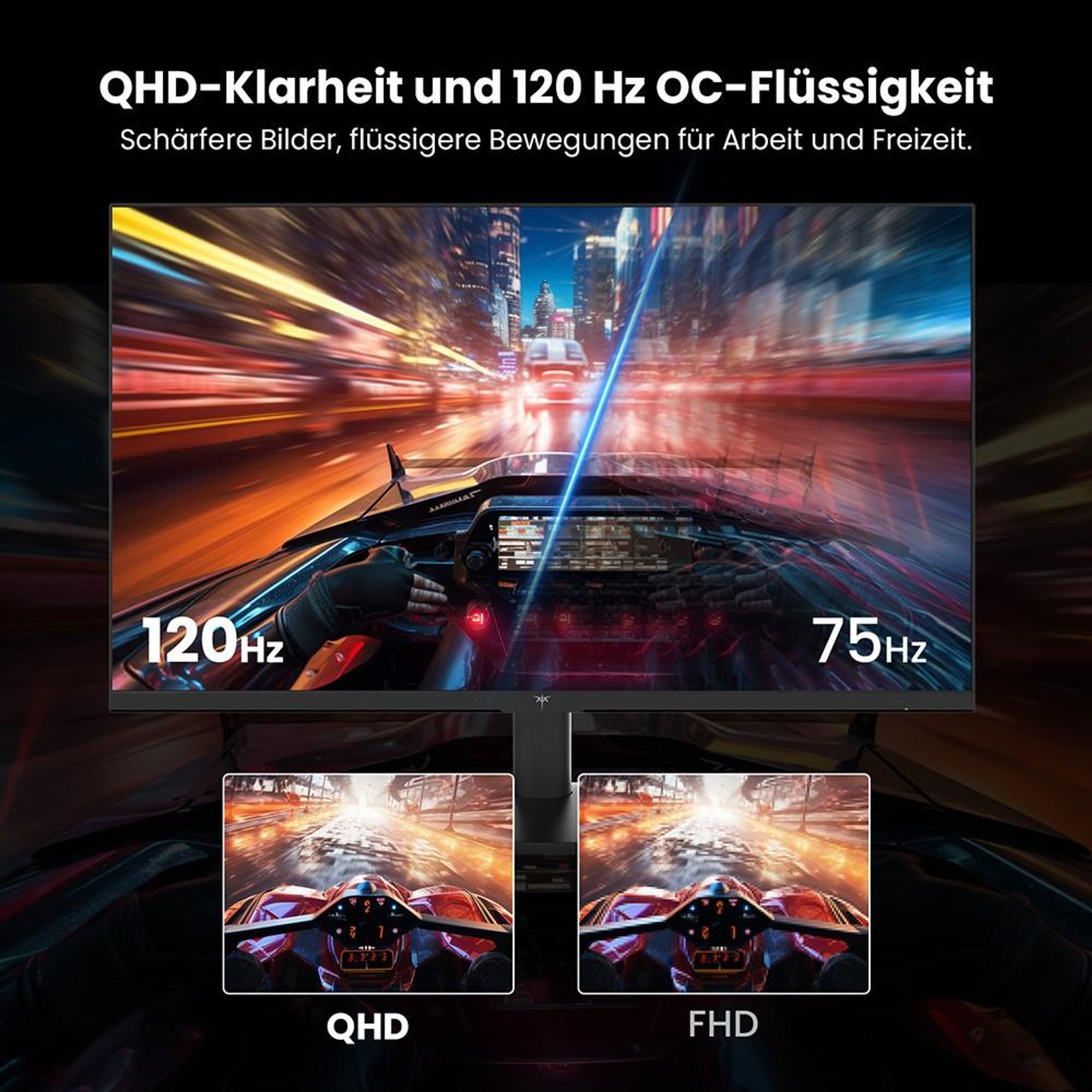 KTC H27T27 27 Zoll Gaming Monitor QHD 100Hz IPS HDR10 1ms
