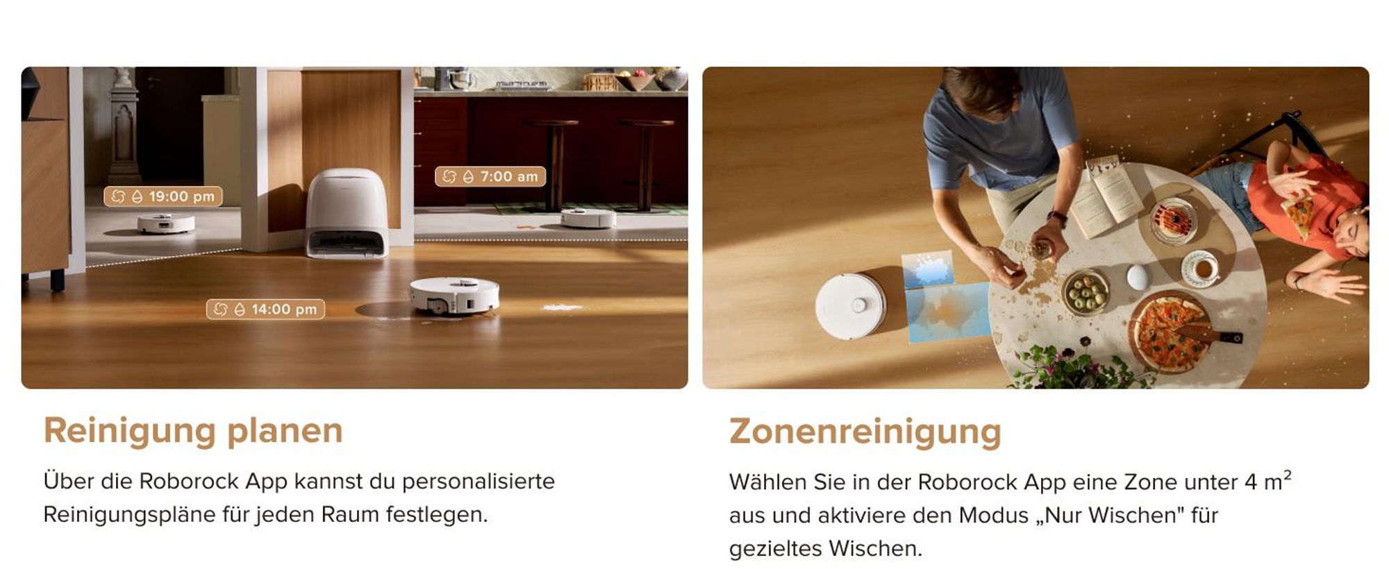 Roborock Qrevo Curv 2 Flow Staubsauger Roboter mit Wischfunktion, SpiraFlow-Wischwalze mit Selbstreinigung, 20.000 Pa, 75 °C Heißwasser-Moppwäsche