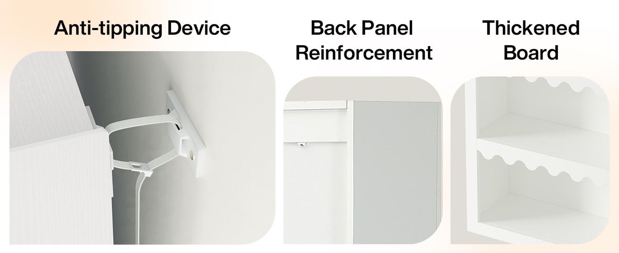 Tribesigns Bücherregal, 180 cm Standregal mit Muschelkanten, modernes Display-Regal als Stauraum-Organizer für Wohnzimmer, Homeoffice, Schlafzimmer