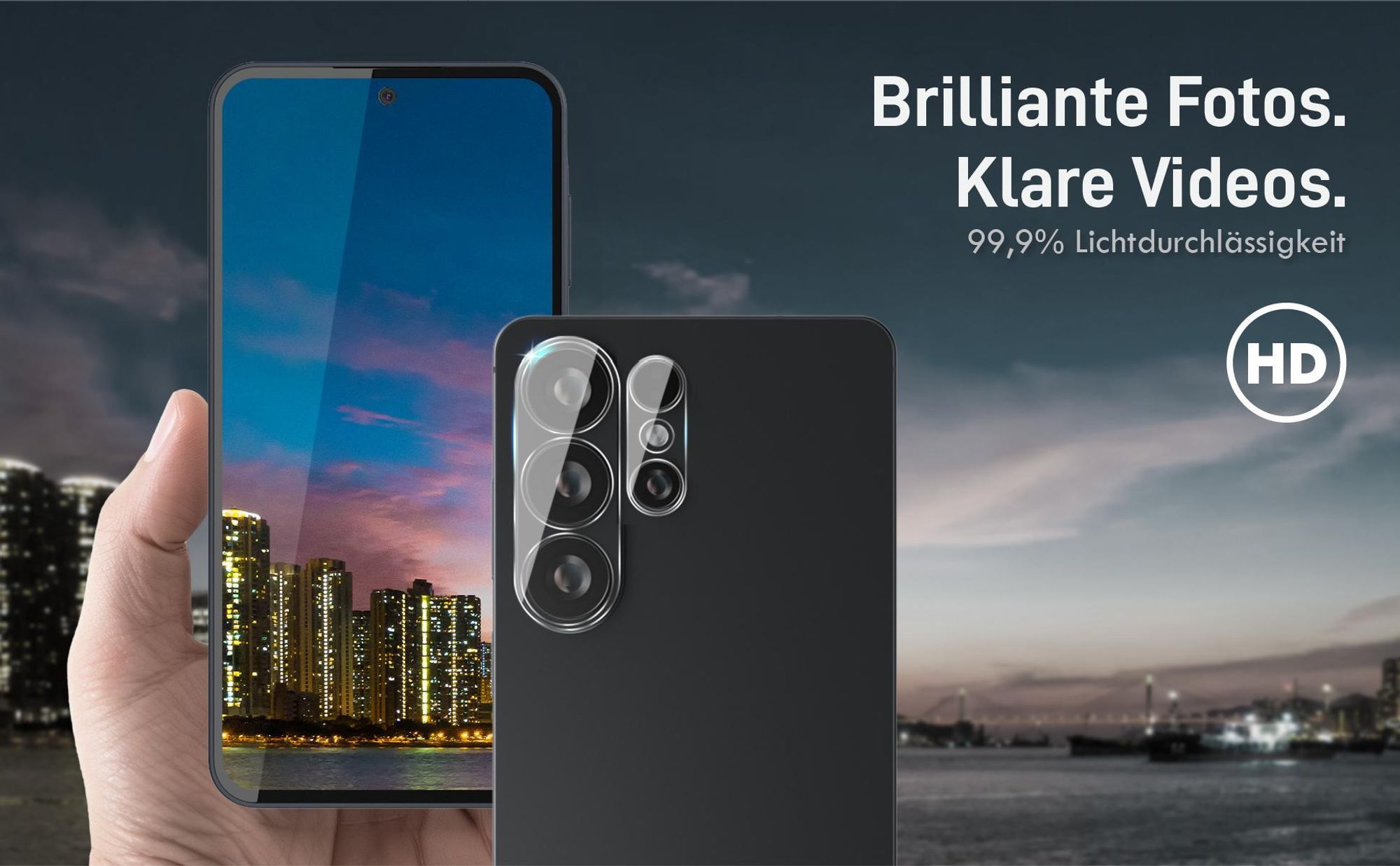 Brilliante Bildqualität mit dem Samsung Galaxy S26 Ultra dank 99,9% Lichtdurchlässigkeit