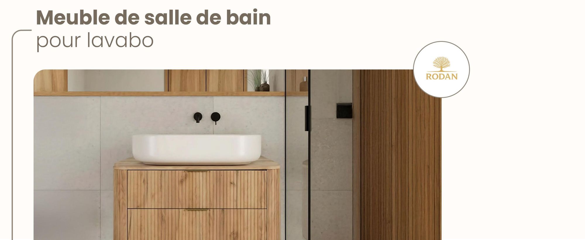 Armoire salle bain 100 cm Sous lavabo, meubles bas