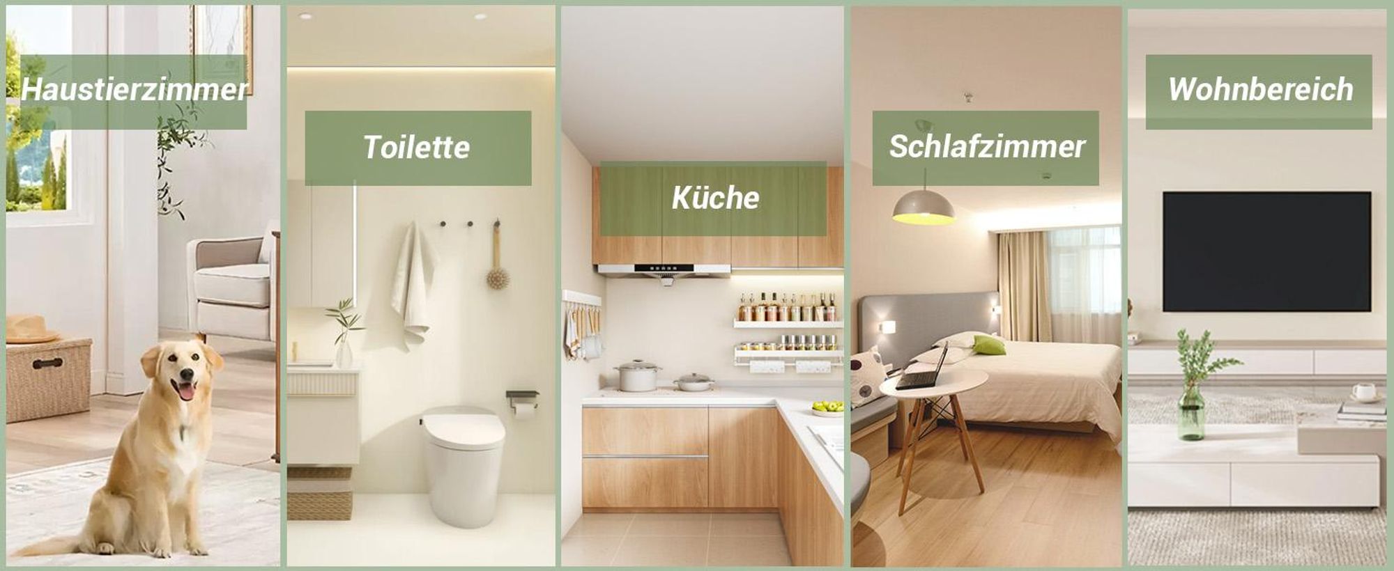Luftreiniger mit Ozon, UV Dedesinfektion mit Duftbox, Geruchsneutralisierer für Räume, Gerüche Neutralisieren für Zimmer Küchen, Badezimmer