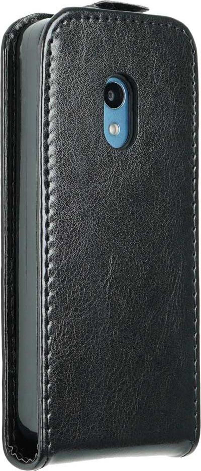 caseroxx Schutz Tasche Hülle Flip Cover kompatibel mit Nokia 225 4G (2024), Smartphone Tasche Flip Cover in schwarz Bild 3