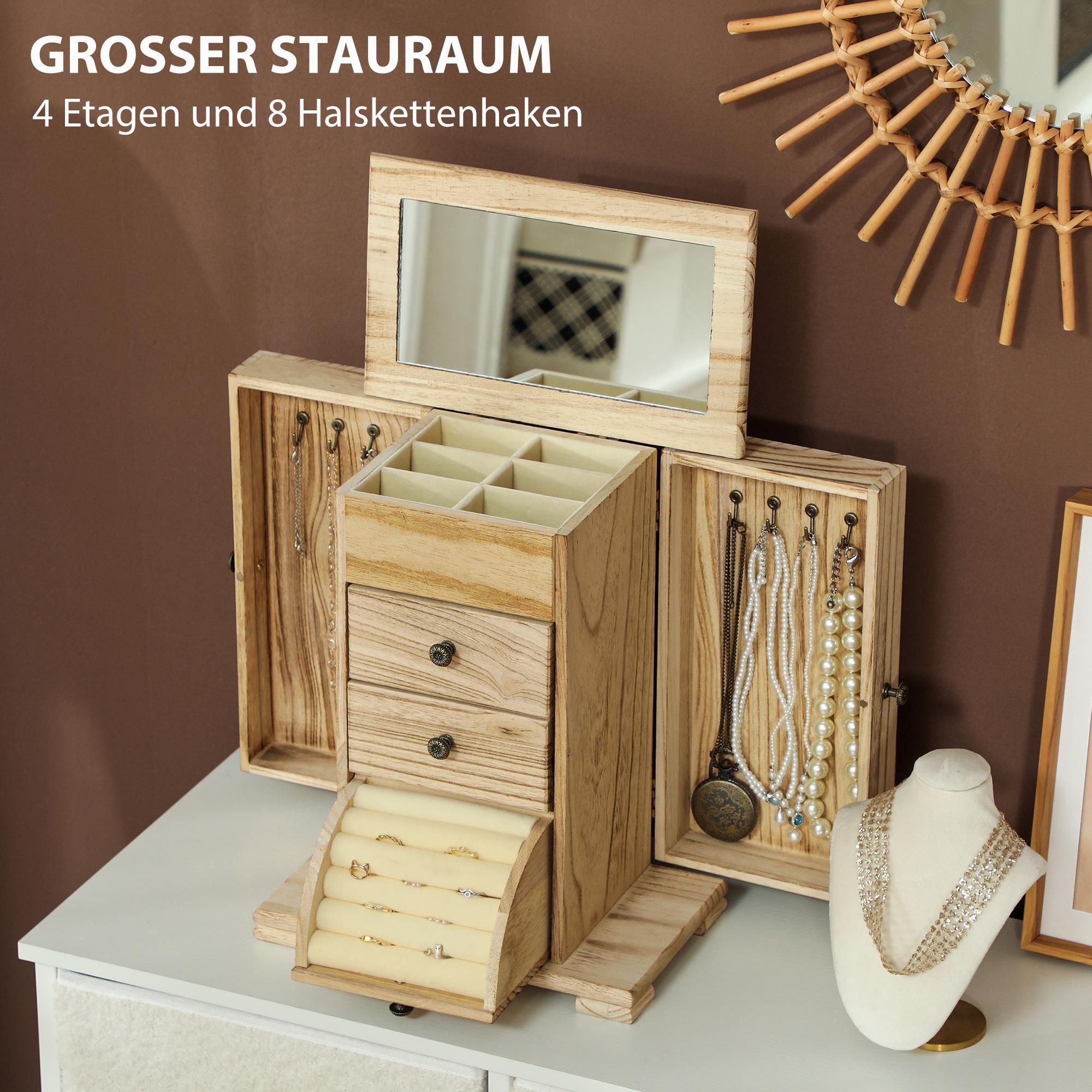 Schmuckorganizer Schlafzimmer Schmuckkiste Ebenen