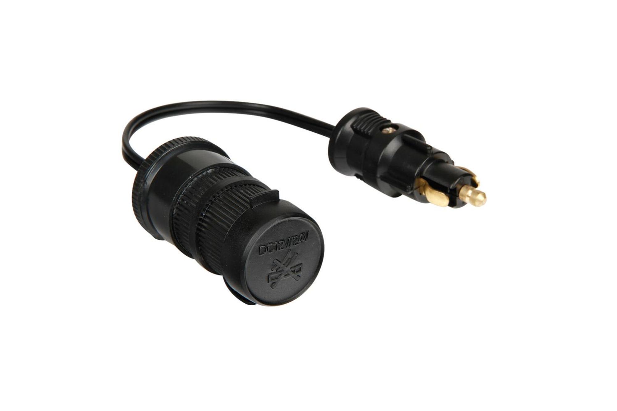 DIN adaptér pre zásuvku zapaľovača cigariet LAMP 39028 adaptér 12/24V 8A