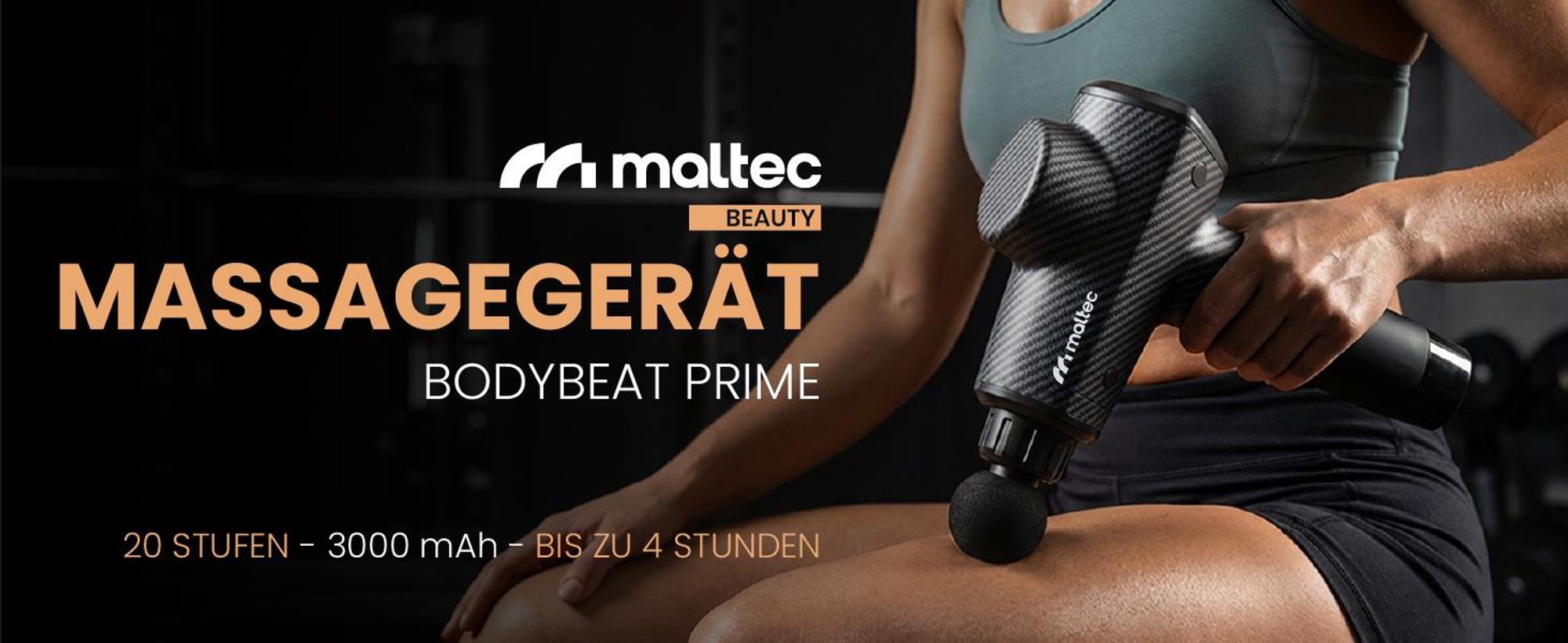 Massagepistole Massagegerät mit 20 Stufen und grosse Akku