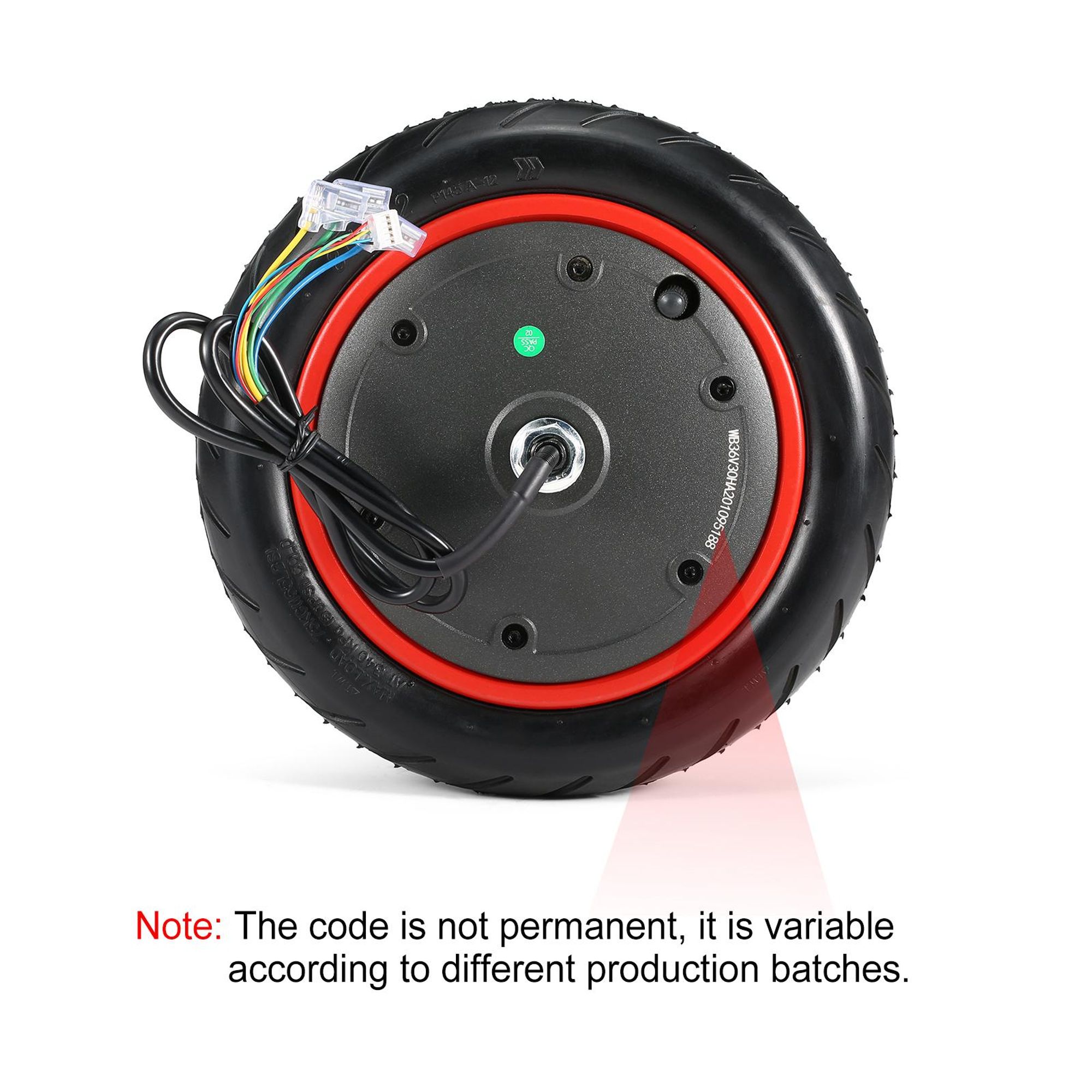 350W Motor Ersatzmotor für Xiaomi M365 Pro Elektroroller Motorrad Scooter Zubehör Ersatz der Antriebsräder
