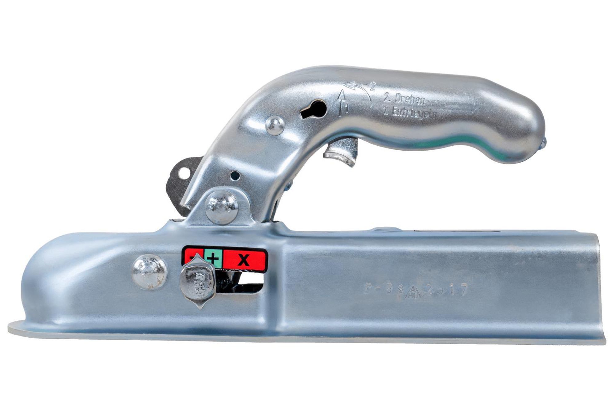 KNOTT K7.5-M Kugelkupplung für 750kg Anhänger mit 70mm Vierkantdeichsel