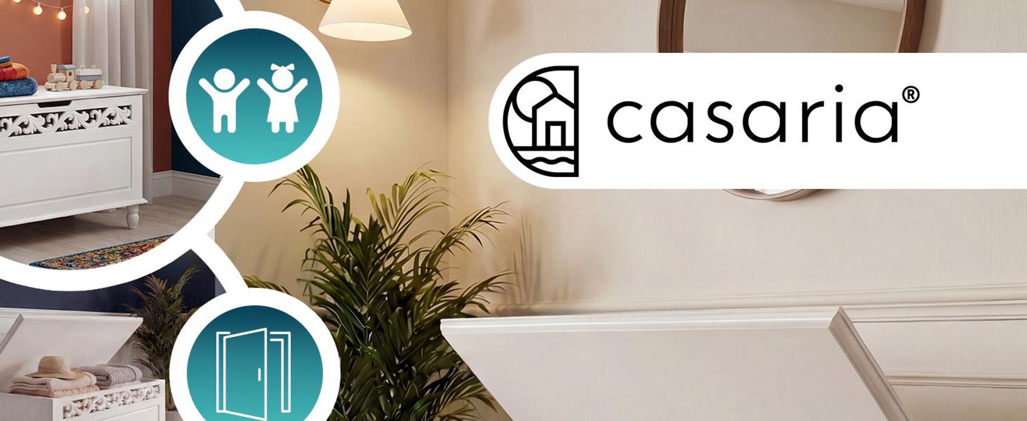 CASARIA® Holztruhe Jersey mit Deckel groß klappbar XXL Stauraum Sitzbank Truhe Holzkiste Schatztruhe Box Schuhbank Truhenbank Wäschetruhe weiß 80x40cm