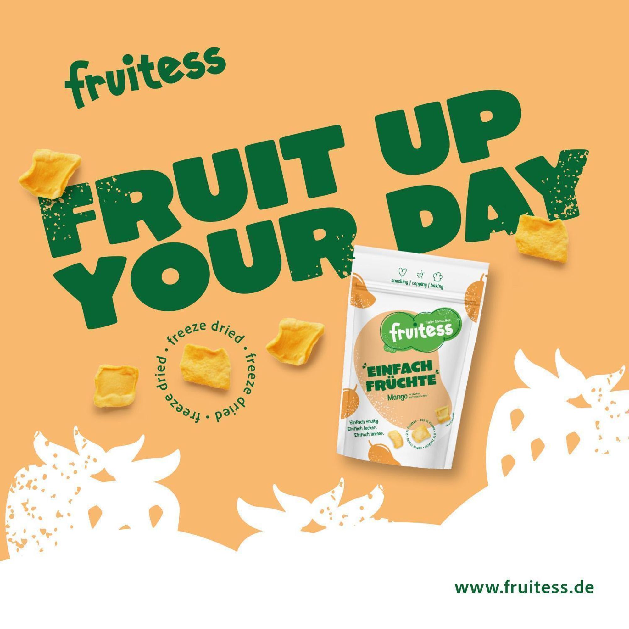 Fruitess gefriergetrocknete Früchte - Fruit up your day!