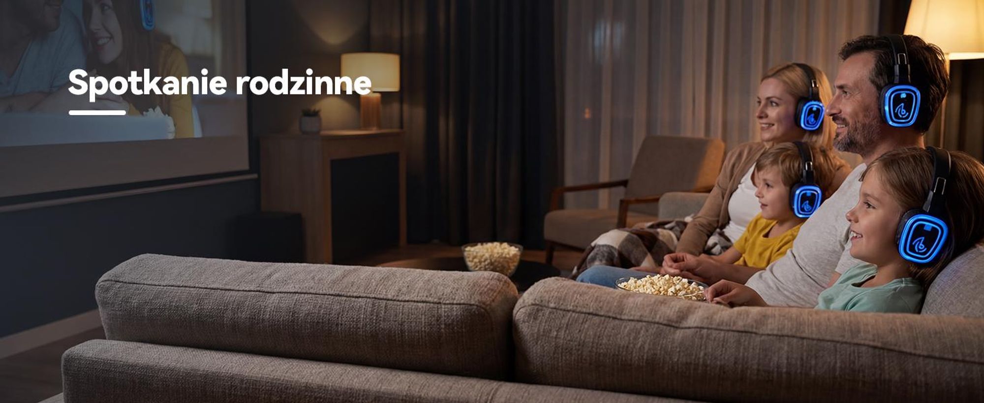 Retekess TA004S Silent Disco – bezprzewodowe słuchawki, ulepszona wersja systemu audio, 6 kanałów z Bluetooth, składane, do telewizora, jogi, medytacji