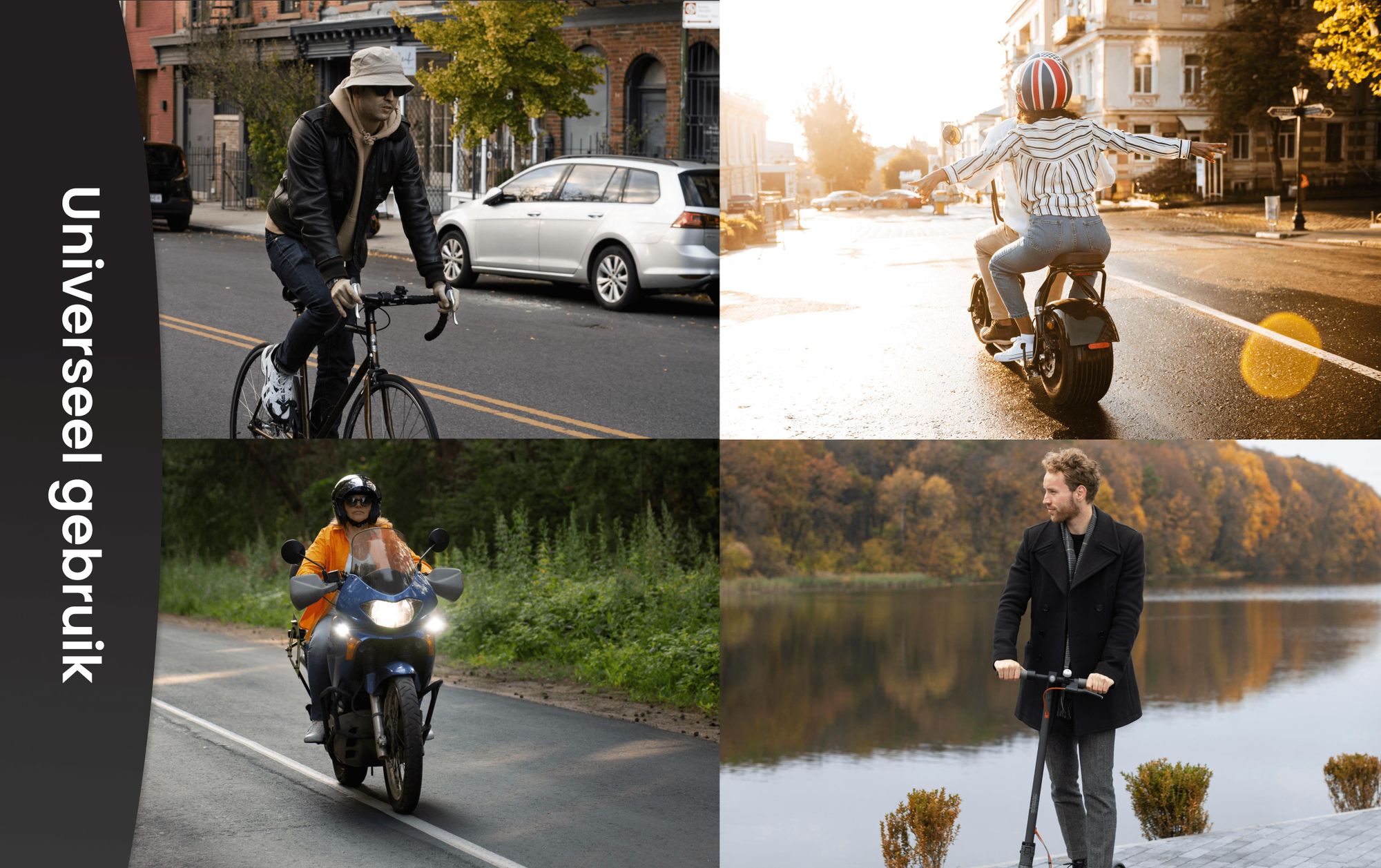R2B Telefoonhouder Fiets voor Scooter en Motor - 4 tot 7 inch