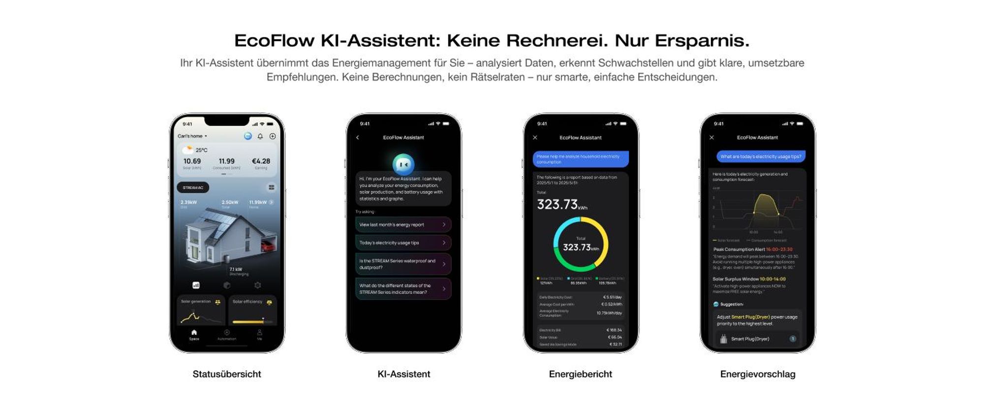 EcoFlow STREAM Max 1,92 kWh Balkonkraftwerk mit Batteriespeicher, Plug & Play Solarsystem, 1800 W Solareingang (2 MPPT), 1200 W Dual AC-Anschlüsse