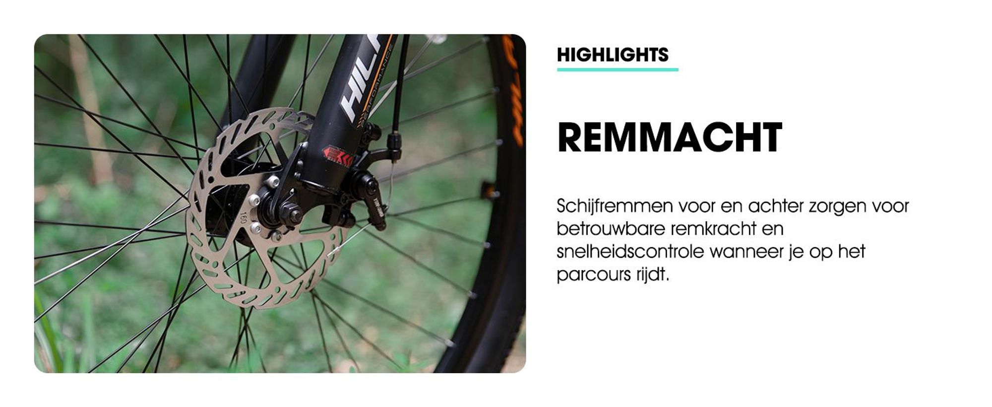 HILAND H200 Mountainbike 29 inch, Hardtail met aluminium frame, 21 versnellingen en schijfremmen, voor volwassenen