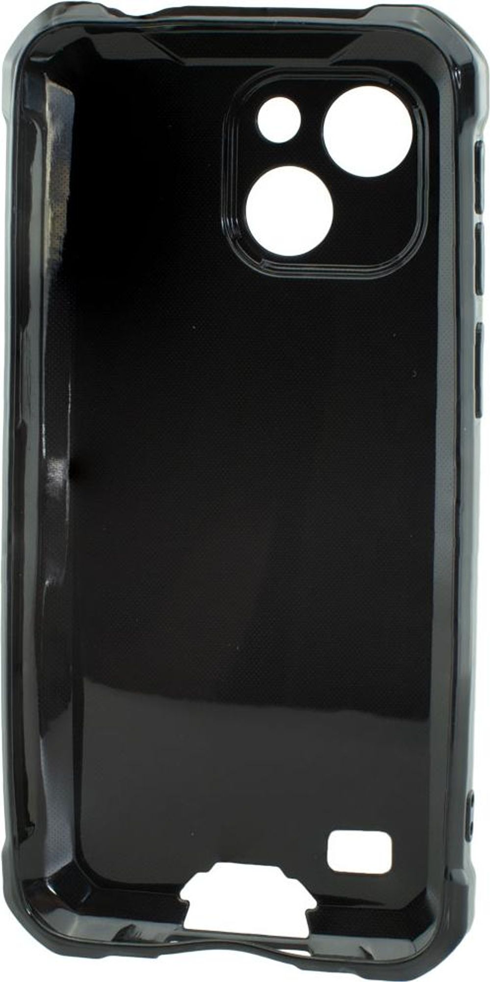 caseroxx Schutz-Hülle TPU-Hülle kompatibel mit Oukitel WP32, Gummi Handy Tasche schwarz Bild 3