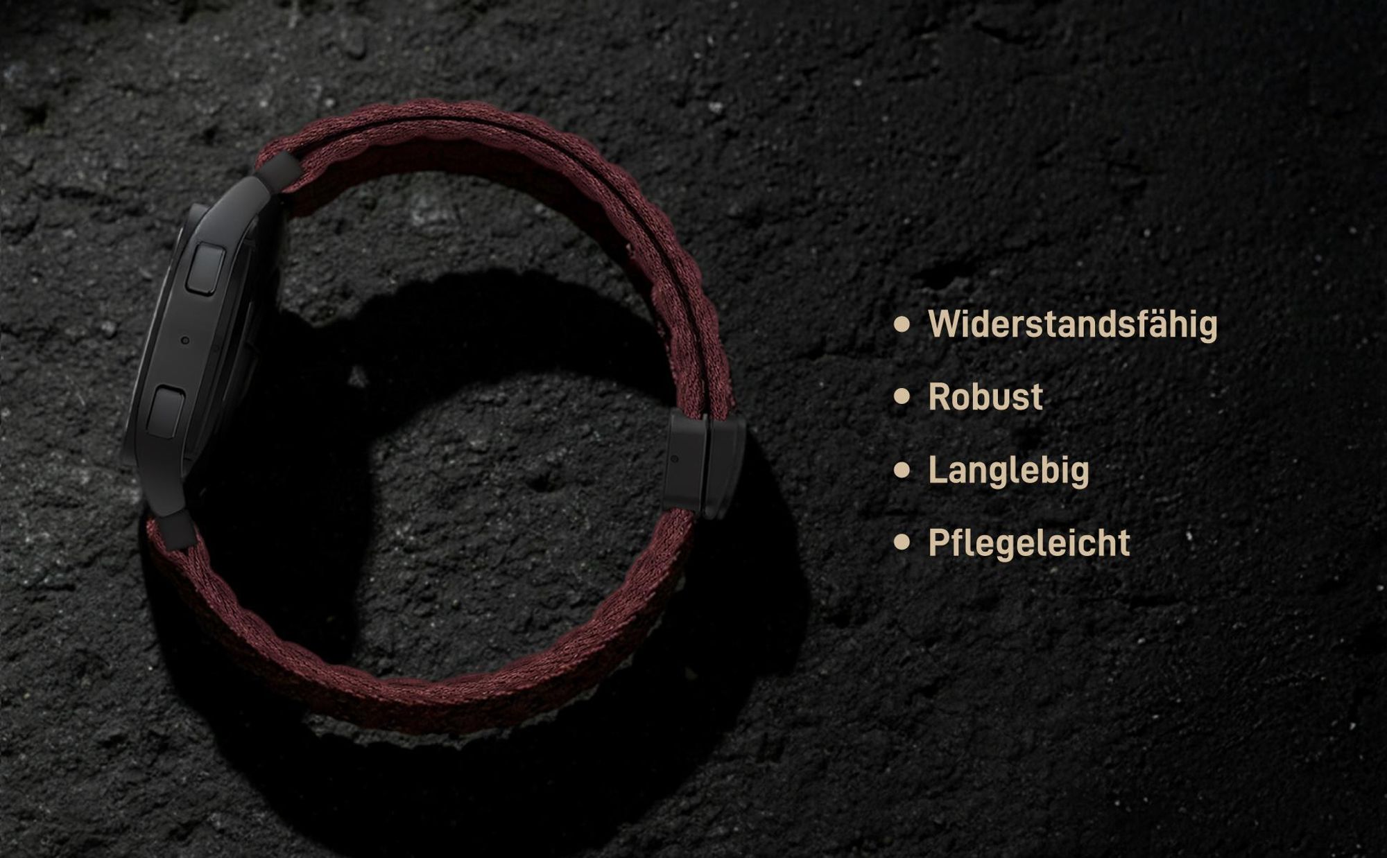 Robustes Wechselband für Samsung Galaxy Watch6 44mm in verschiedenen Farben