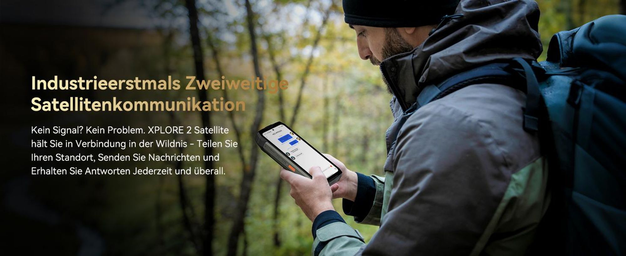 2026 Blackview Xplore 2 eSIM Satellitentelefon,5G Ohne Vertrag, 48GB+1TB, Dimensity 8300/120W,20000mAh,Infrarot-Fernbedienung,NFC/IP69K, ourdoor handy