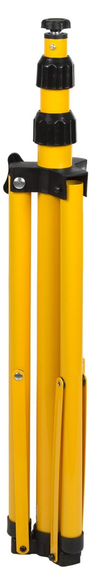 Stativ für Flutlichtstrahler Baustrahler Arbeitsleuchte Flutlicht Ständer Baustrahlerstativ Teleskop 62-150cm Höhenverstellbar Stahl