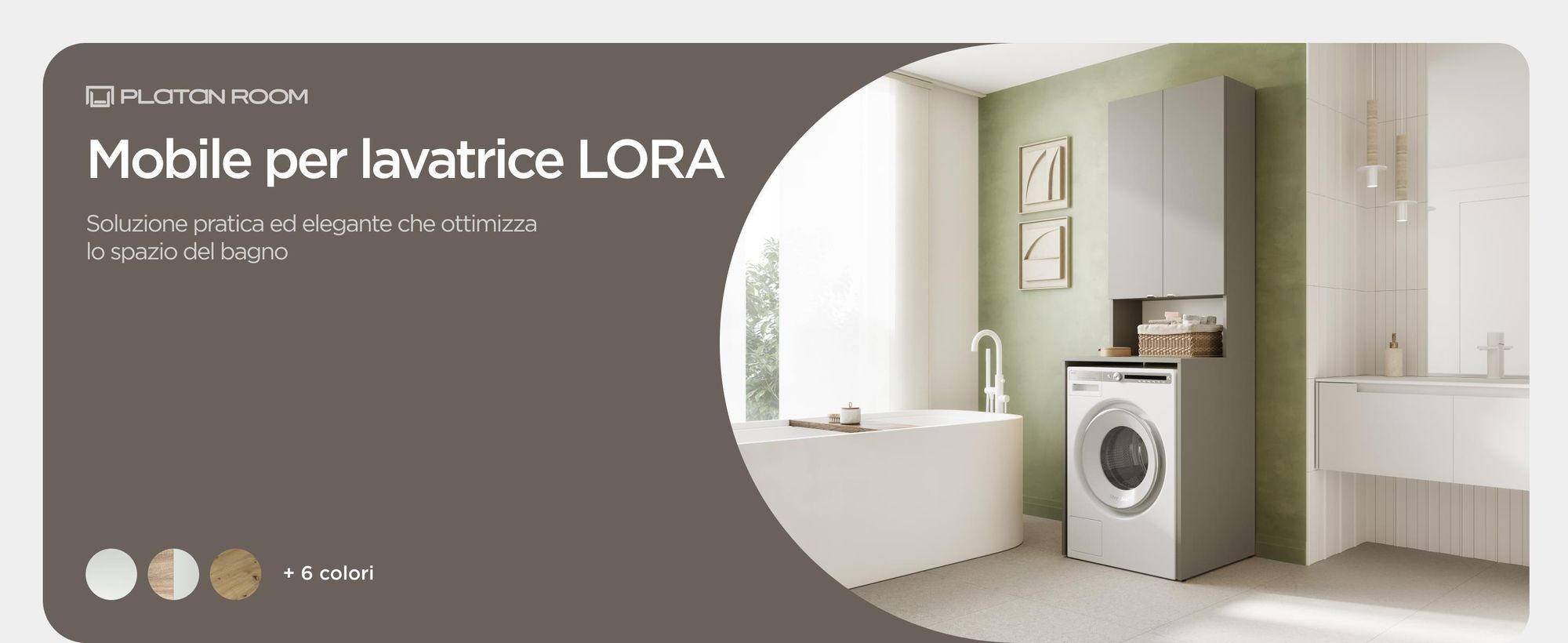 Mobile per lavatrice LORA