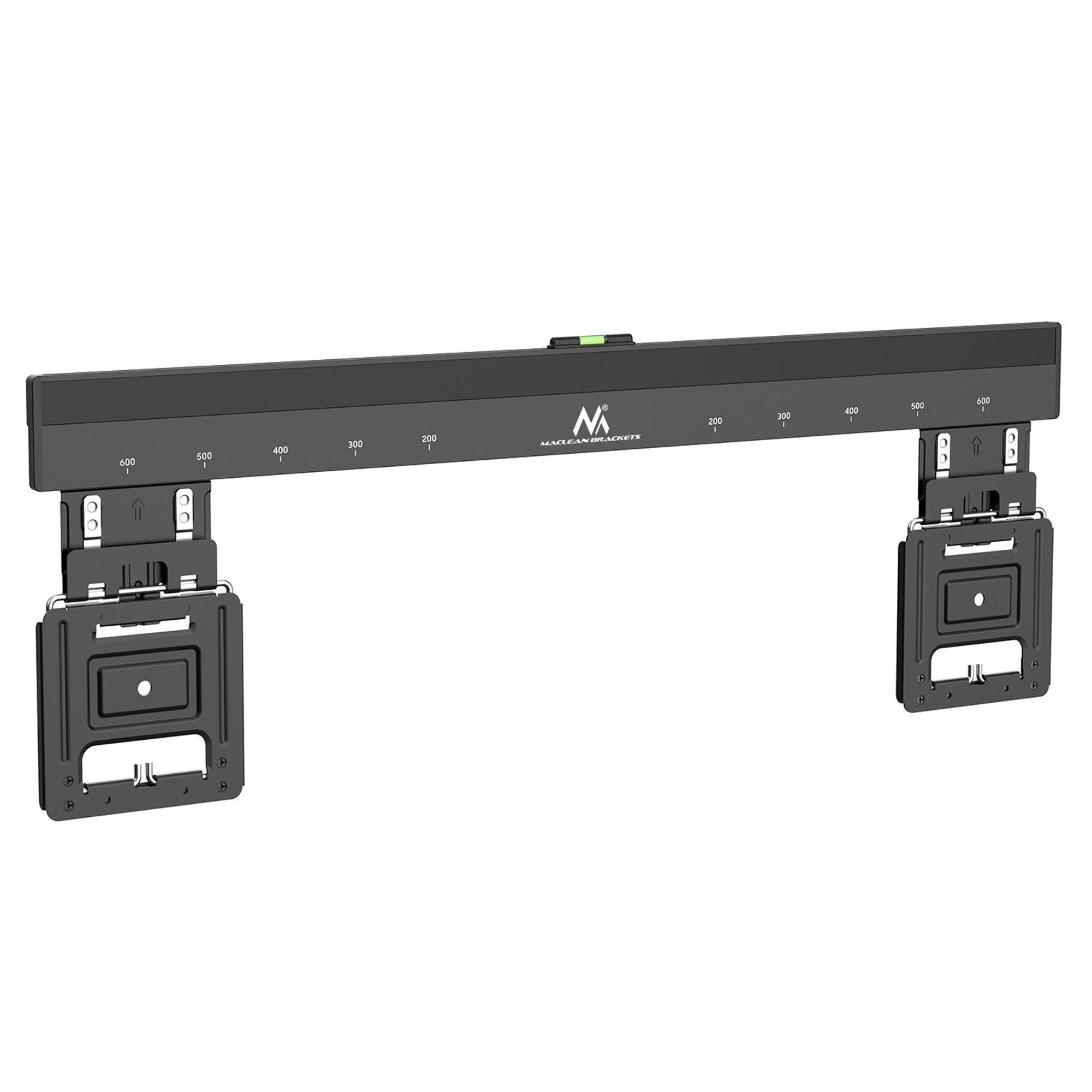 Ultraflache Wandhalterung für 37-80 Flach & Curved Fernseher bis zu 75kg Max. VESA 600x400 Universal TV Halterung