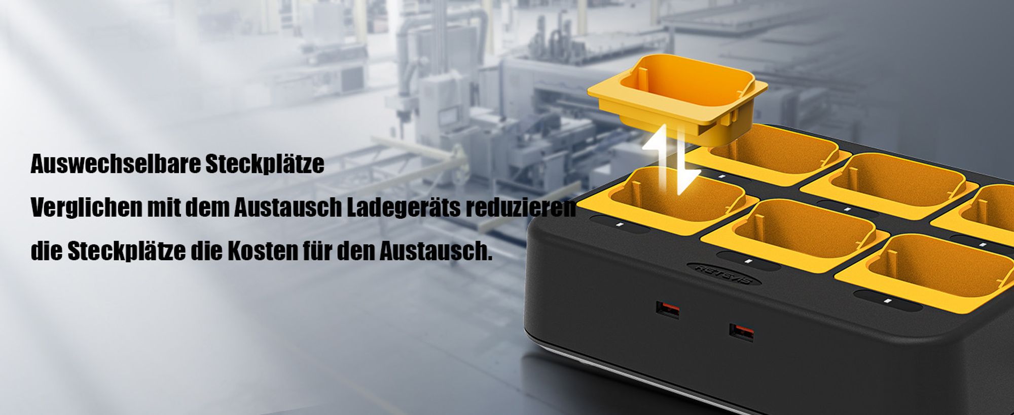 Retevis RB648 Plus Funkgeräte, Wasserdlich IP67, Walkie Talkies, Großer Reichweite, Robustes, Langlebiges, Gruppenruf, 2000mAh, Typ C, für Baustellen