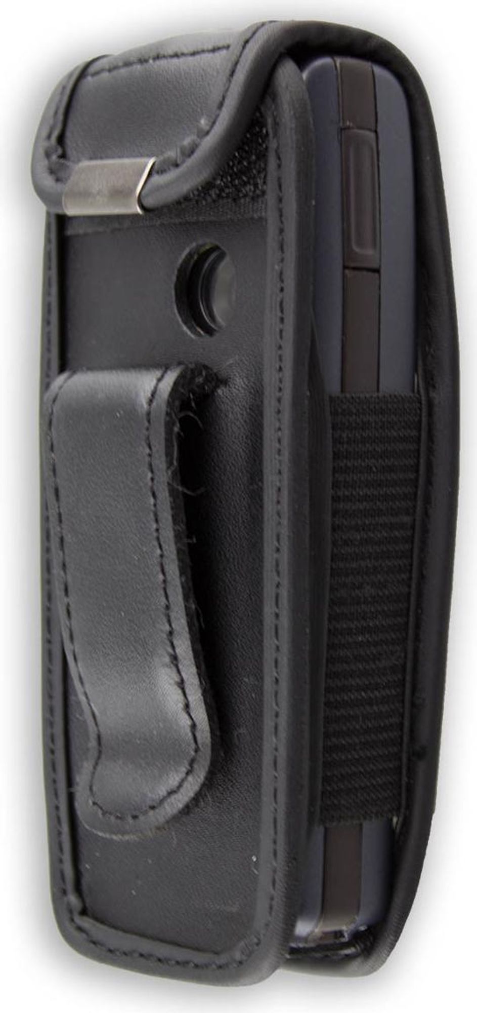 caseroxx Ledertasche mit Gürtelclip kompatibel mit Nokia 6230, 6230i aus Echtleder, Tasche mit Gürtelclip und Sichtfenster  Bild 3
