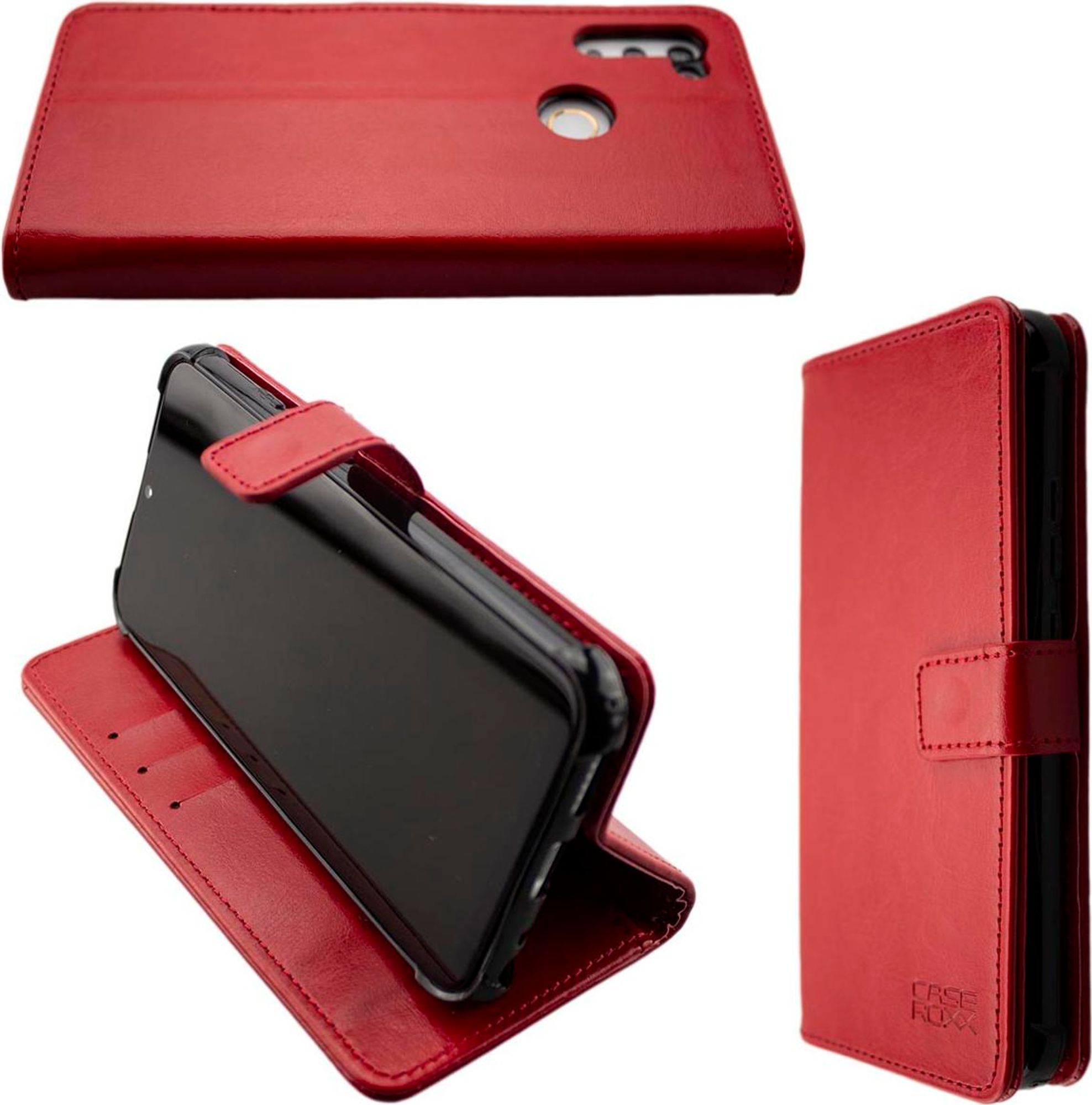caseroxx Handy Hülle Tasche kompatibel mit Gigaset GS4 / GS4 Senior Bookstyle-Case Wallet Case Bild 1