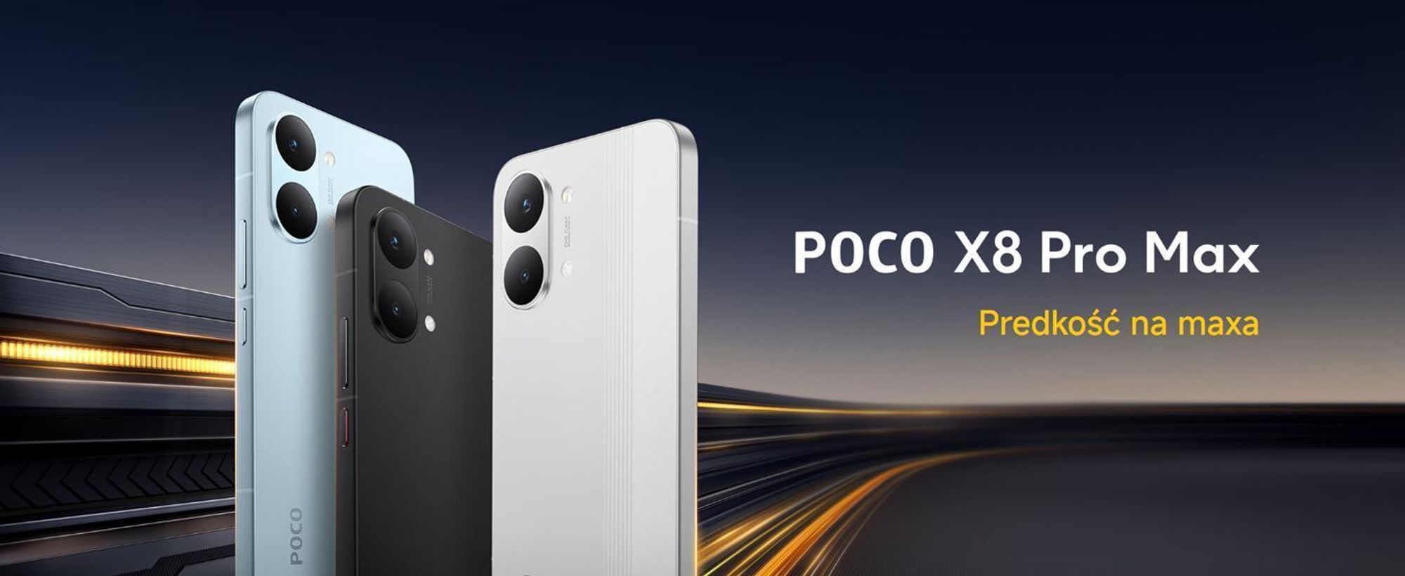 Smartfon POCO X8 PRO MAX 12/256 GB Czarny