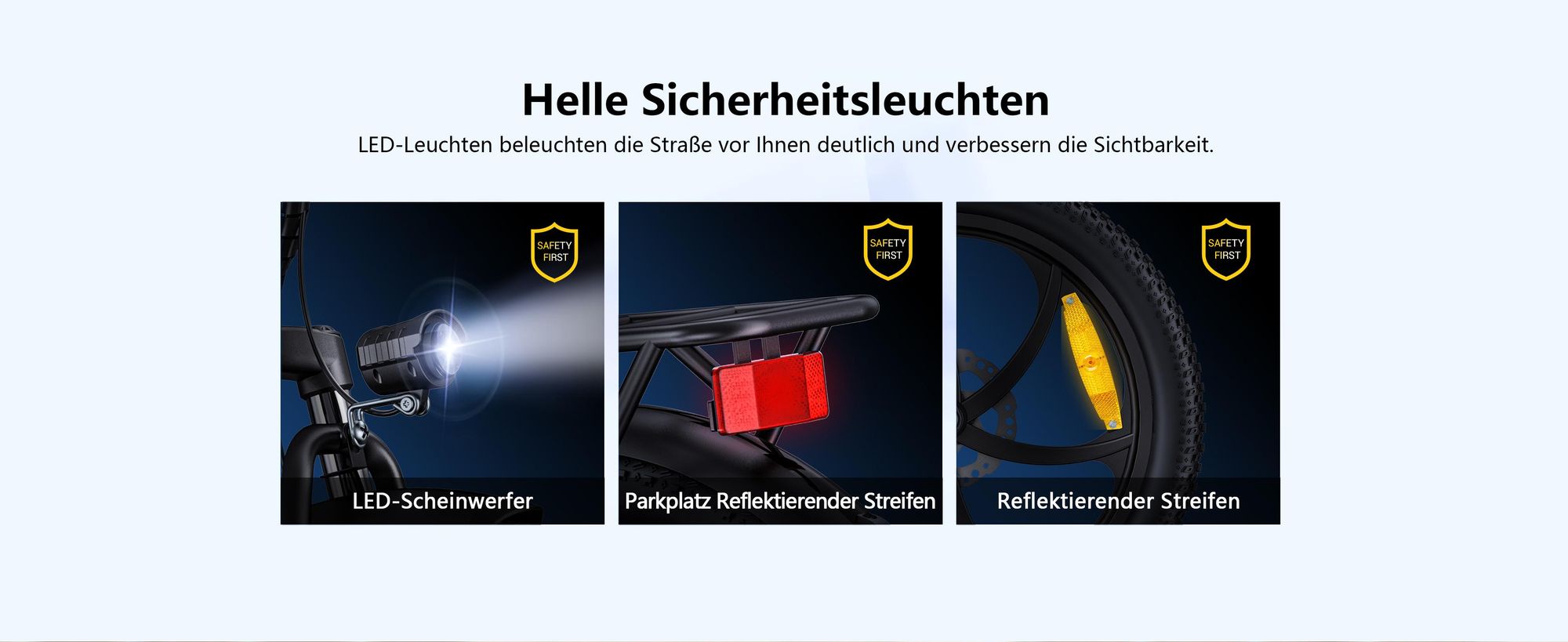 Elektrisches Fahrrad HillMiles Mile 2 - 36V13AhAkku 20Zoll Räder hydraulische Doppelbremsen - Grau