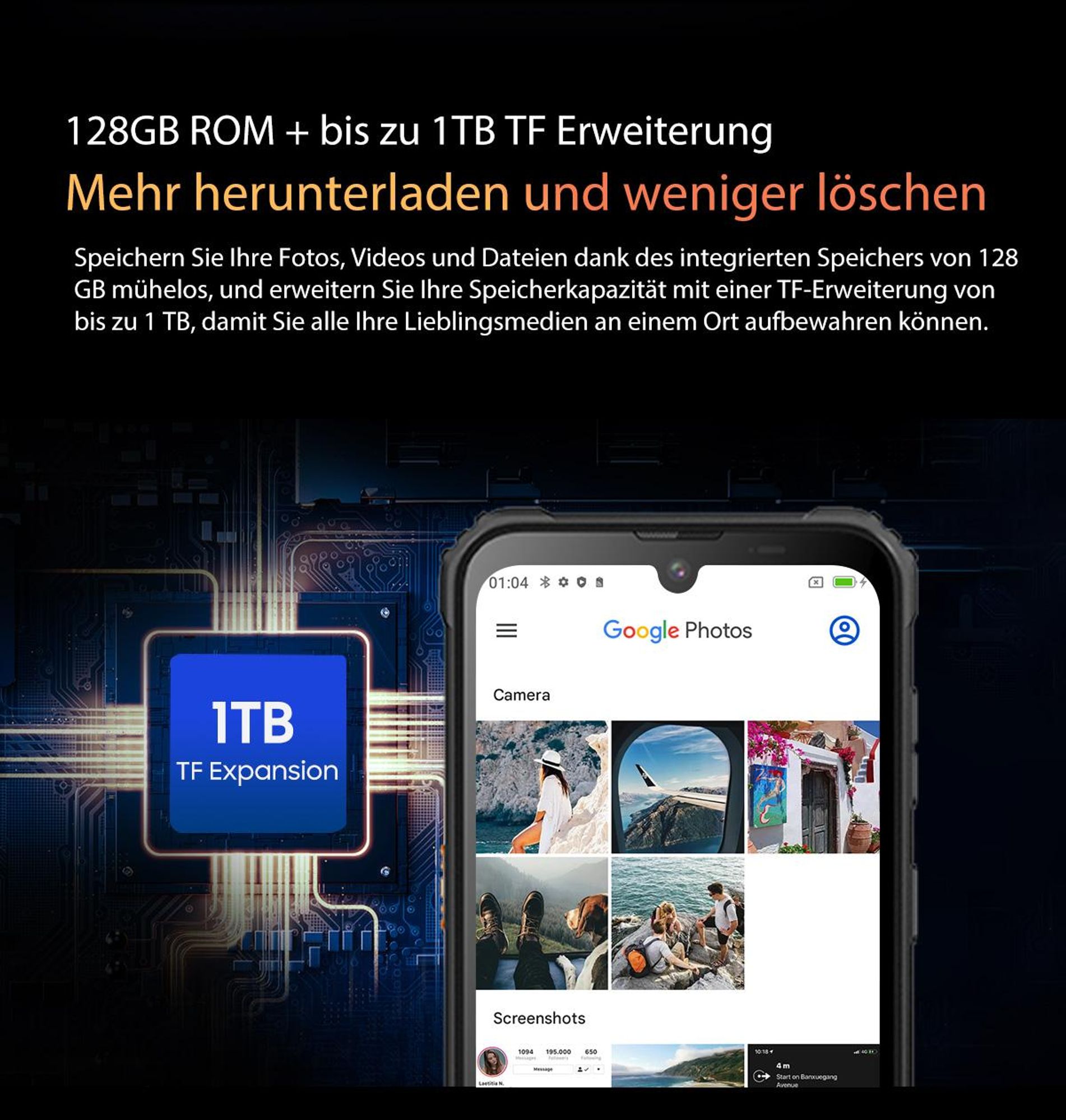 Blackview BV5300 Plus NFC Outdoor Smartphone Ohne Vertrag,  6,1 Zoll, 16GB+128GB, Helio Octa-Core, 6580mAh, Dual Nano-SIM, DokeOS 4.0