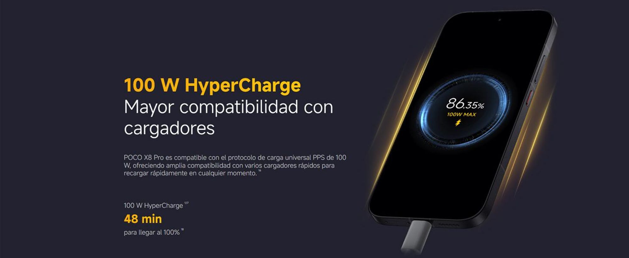 XIAOMI POCO X8 Pro, pantalla de 16,7 cm (6,59"), resolución de 2756 x 1268 píxeles, 8 GB de RAM, 256 GB de almacenamiento, cámara de 50 MP, color verde