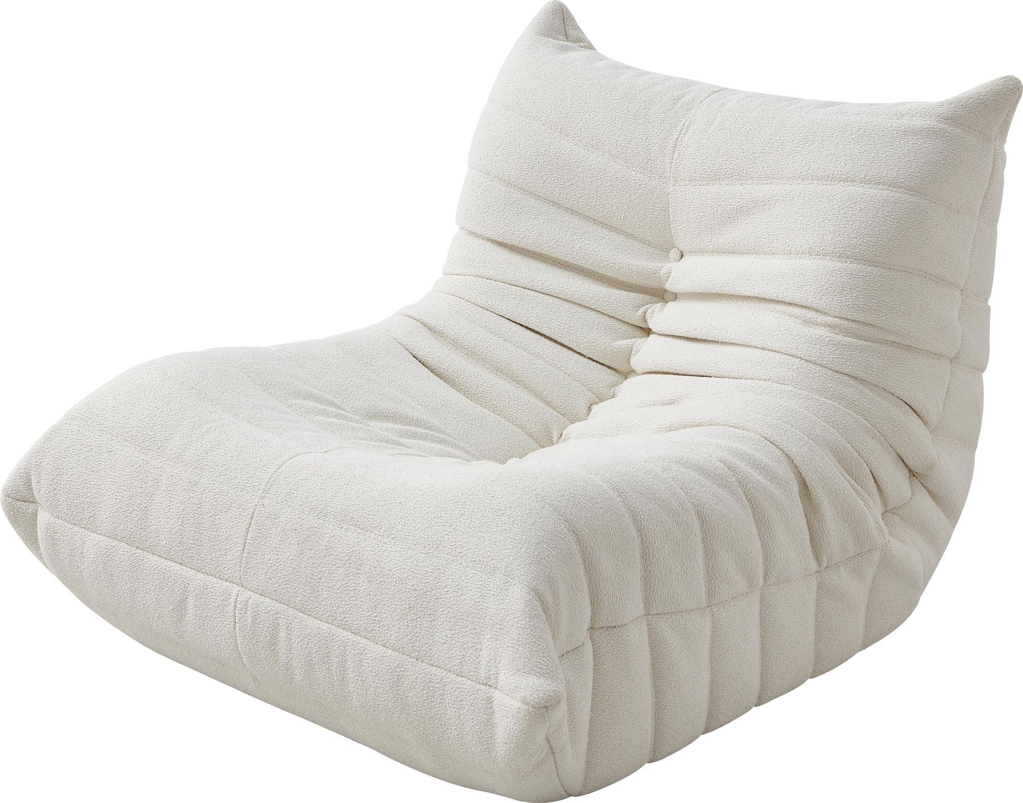 Fortuna Lai Einzel Sofa Chillsessel Fauler Sofastuhl,Beige