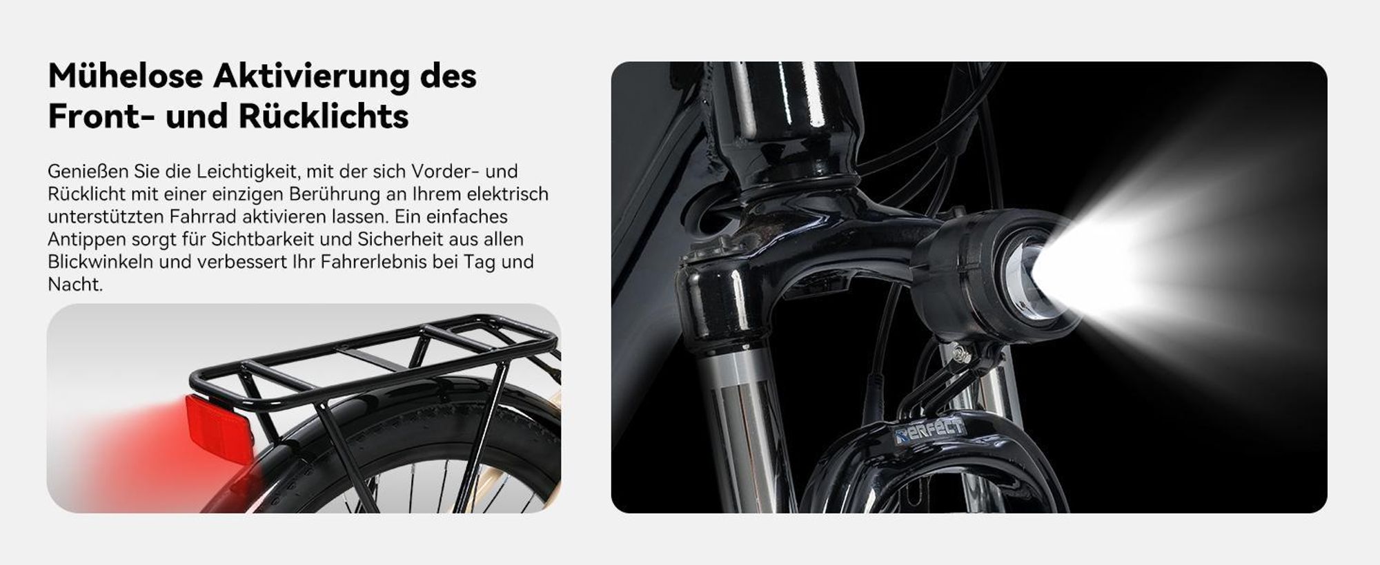 Hiland 26 Zoll Elektro Mountainbike, E-MTB mit 250W Motor, 36V 10.4Ah Batterie, Scheibenbremsen, 7-Gang E-Mountainbike für Männer Frauen