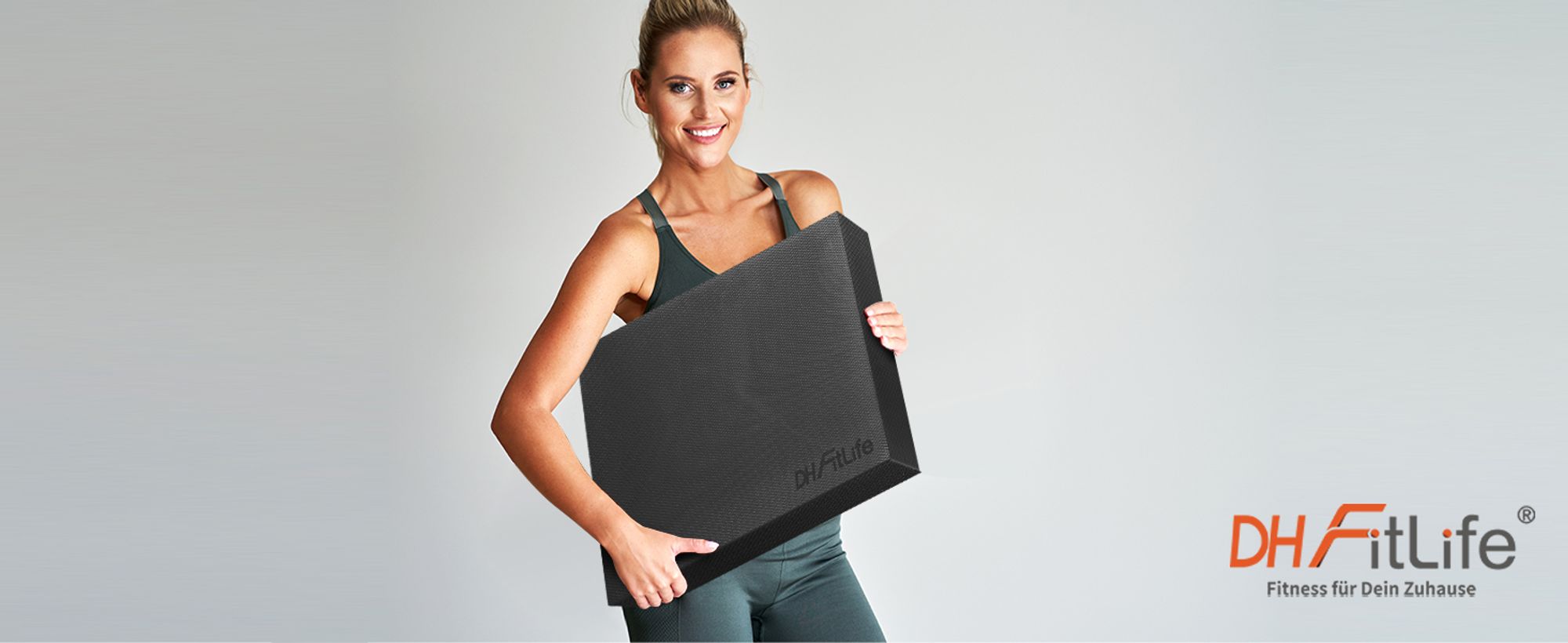 DH FitLife poduszka do balansowania – idealna do ćwiczeń równowagi, jogi, pilatesu, core treningu i fizjoterapii