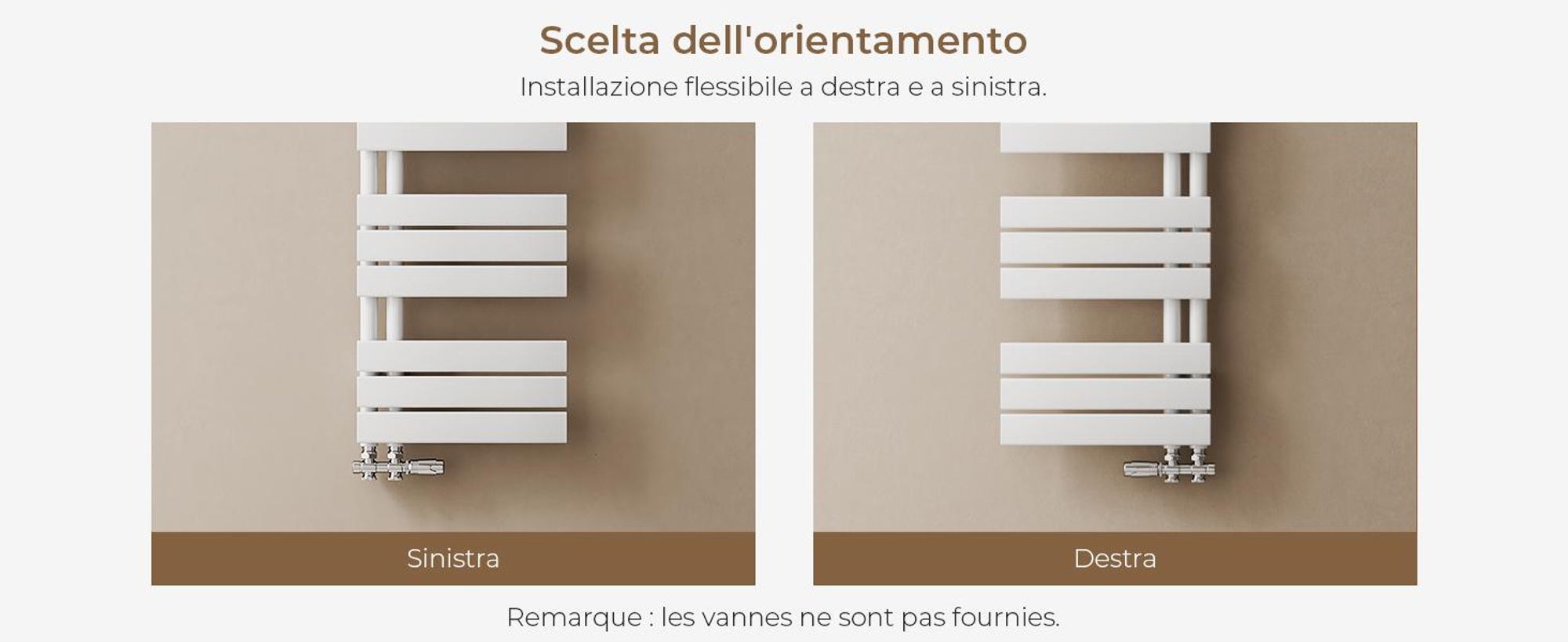 S'AFIELINA 762x400mm radiatore bagno design radiatore asciugamani bianco pannello piatto attacco laterale radiatore per bagno asciugamani 342 Watt