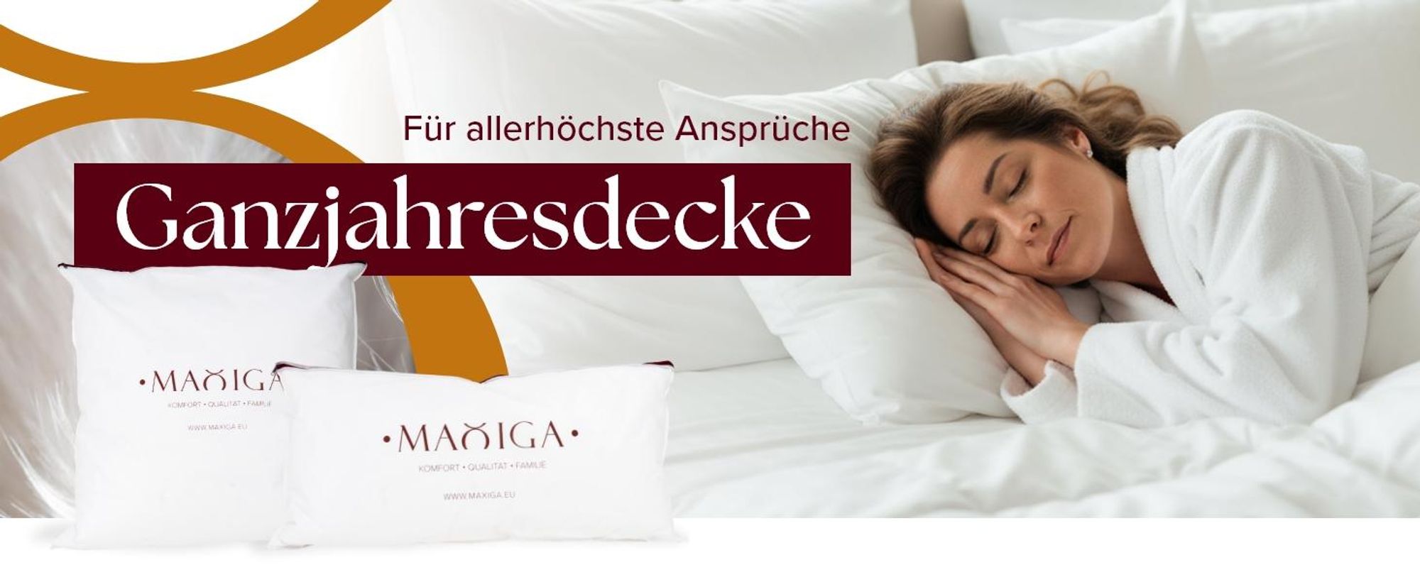 MAXIGA Ganzjahres Daunendecke 200x220 – 100% Gänsedaunen, leicht & atmungsaktiv, optimale Wärmebalance,  , Allergikerfreundlich