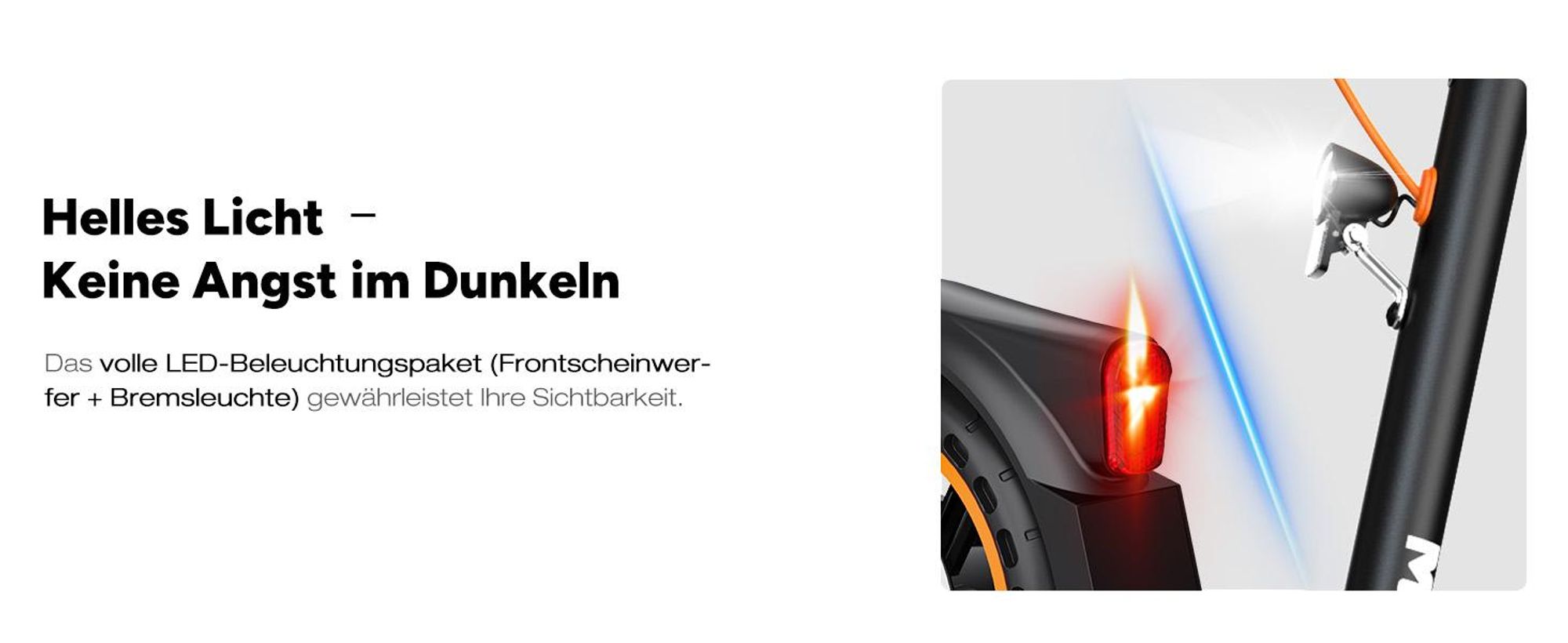 MEGA MOTION E-Scooter mit Straßenzulassung, Elektroroller mit 400W Motor, APP, max Speed 20KM/H, 7,8AH Batterie, 15KG Gewicht, faltbar, Duales Bremsen