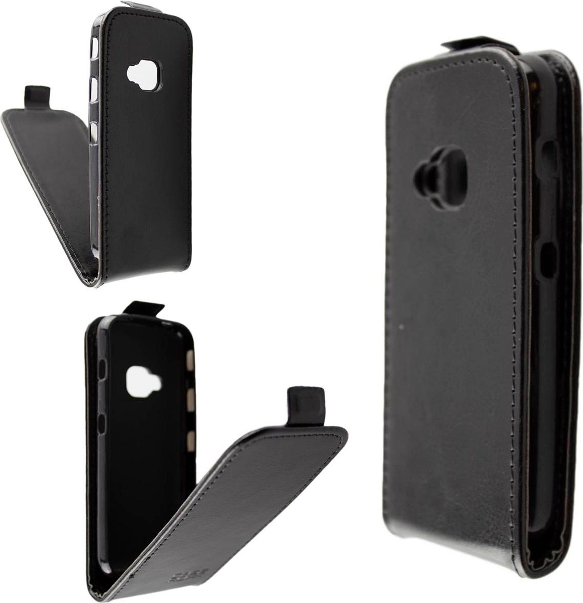 caseroxx Schutz Tasche Hülle Flip Cover kompatibel mit Nokia 5310 (2020), Smartphone Tasche Flip Cover in schwarz Bild 1