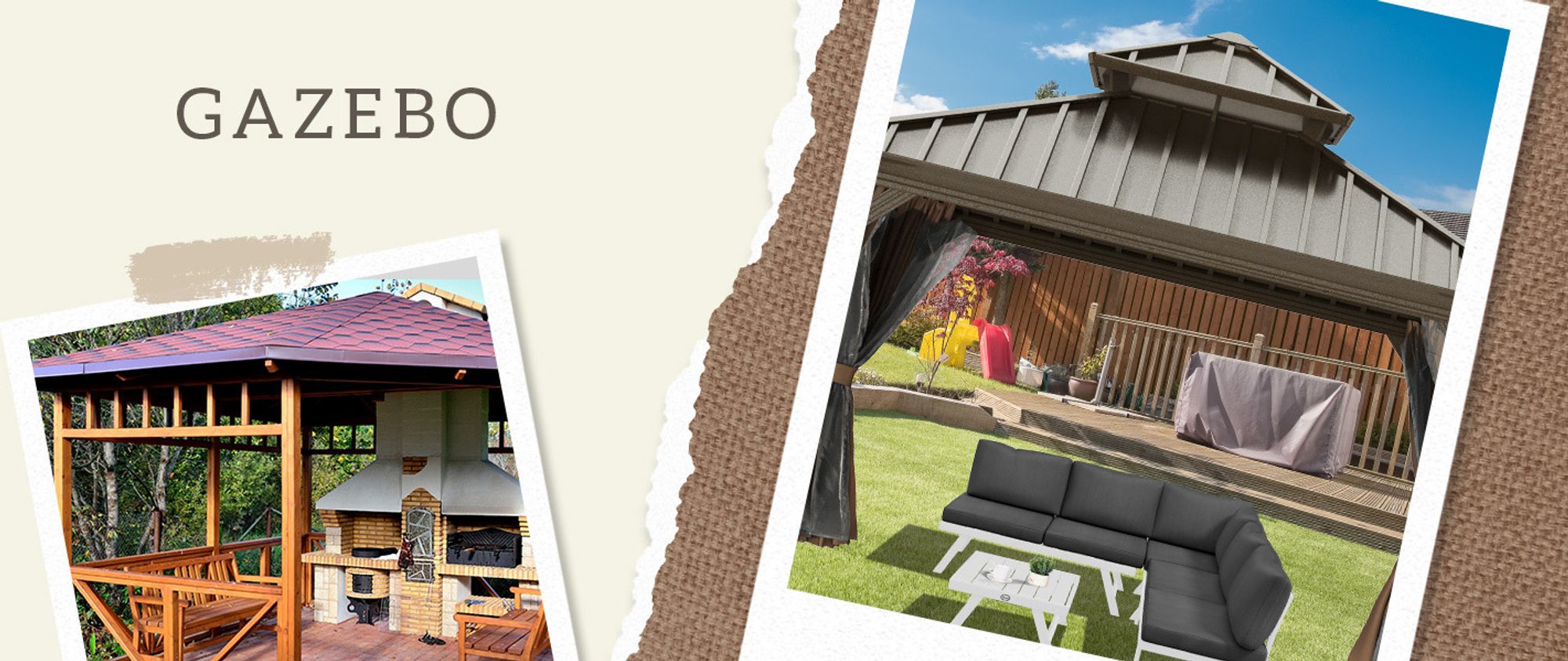 Outsunny 4tlg. Gartenmöbel-Set Balkonmöbel-Set mit Ecksofa Zweisitzer Couchtisch