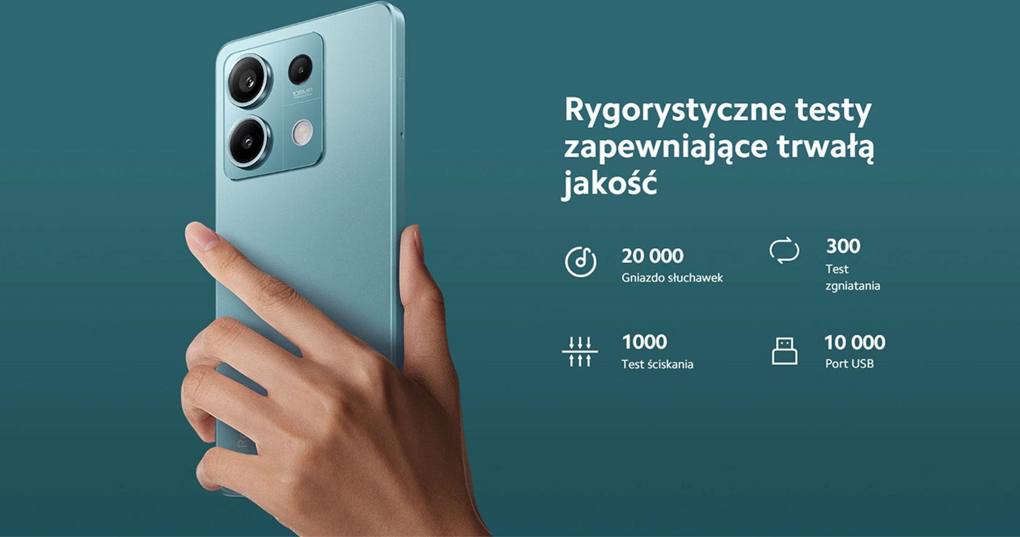Xiaomi Redmi Note 13 5G 256 GB Dual-Sim grafitowo-czarny Nowość