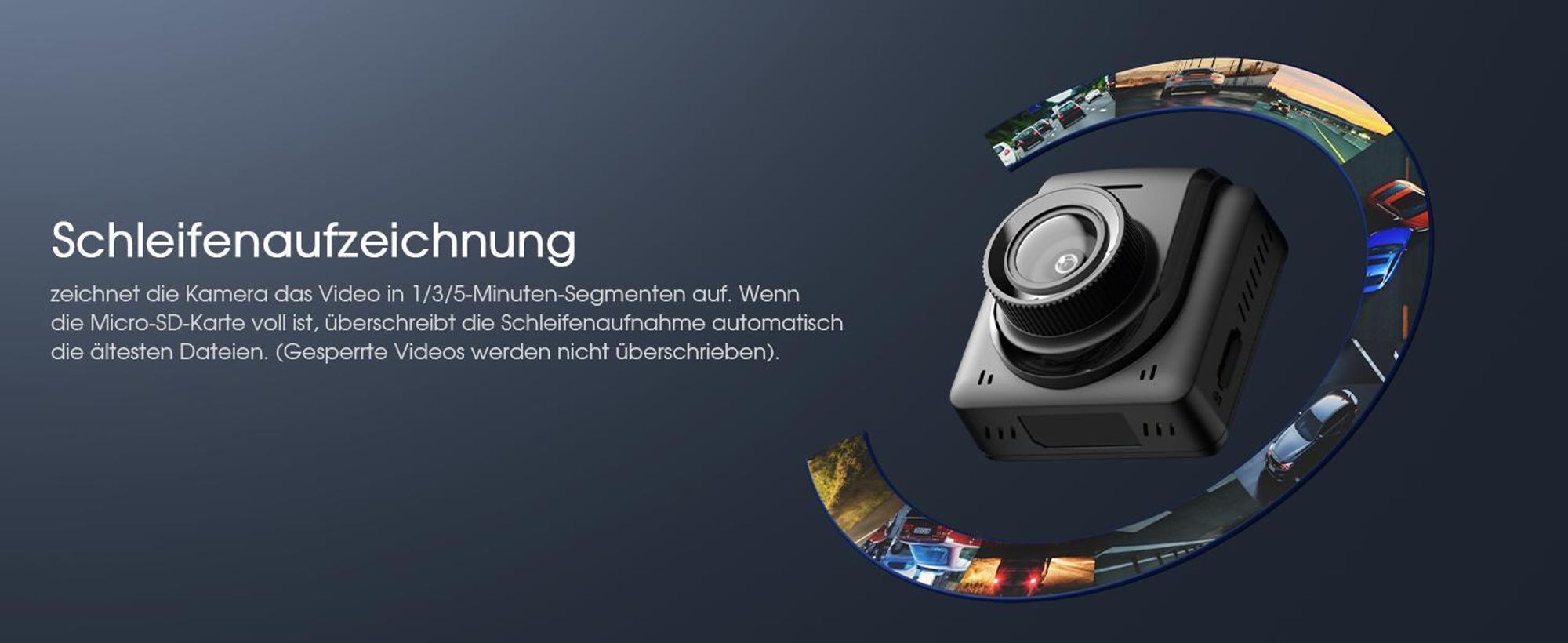 Dashcam Auto Front Und Heck 4K+2K, 3,39" IPS D Produktbild-Vorschau 5