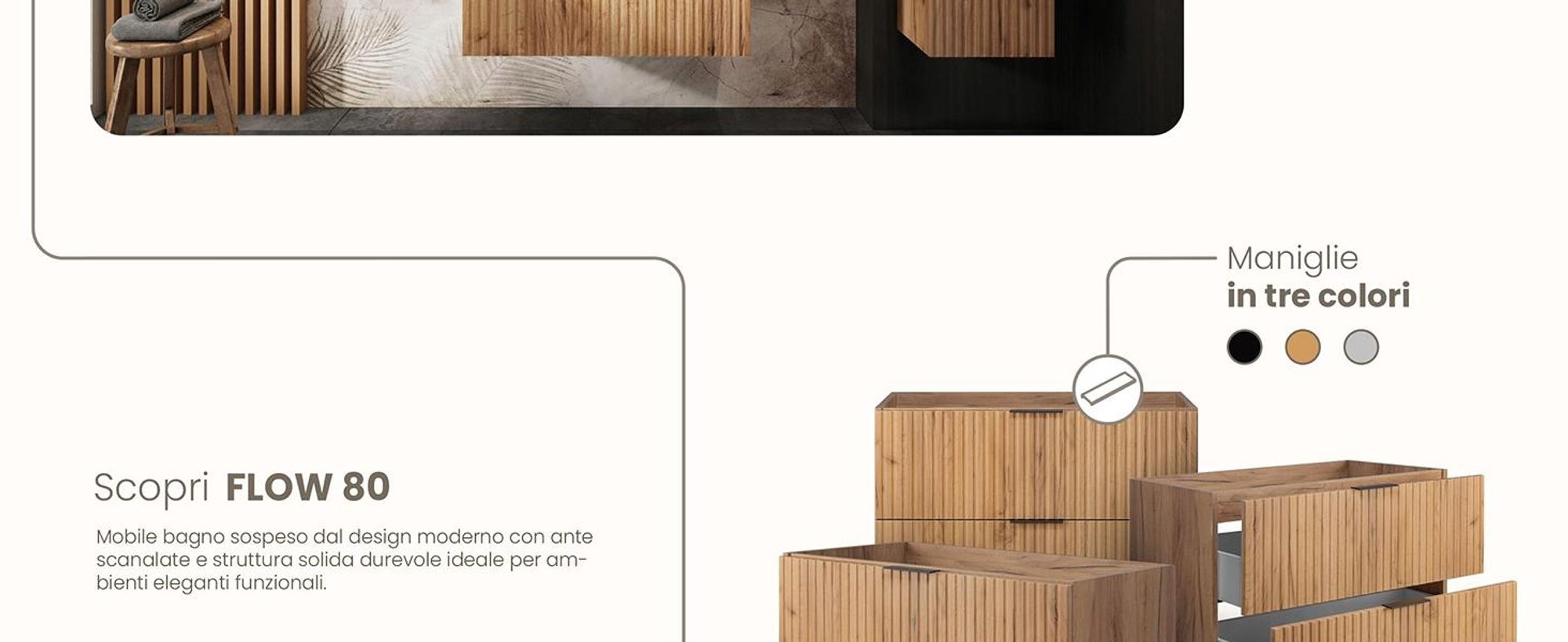 RODAN, mobile bagno, mobile sotto lavabo, mobile bagno moderno, mobili per il bagno
