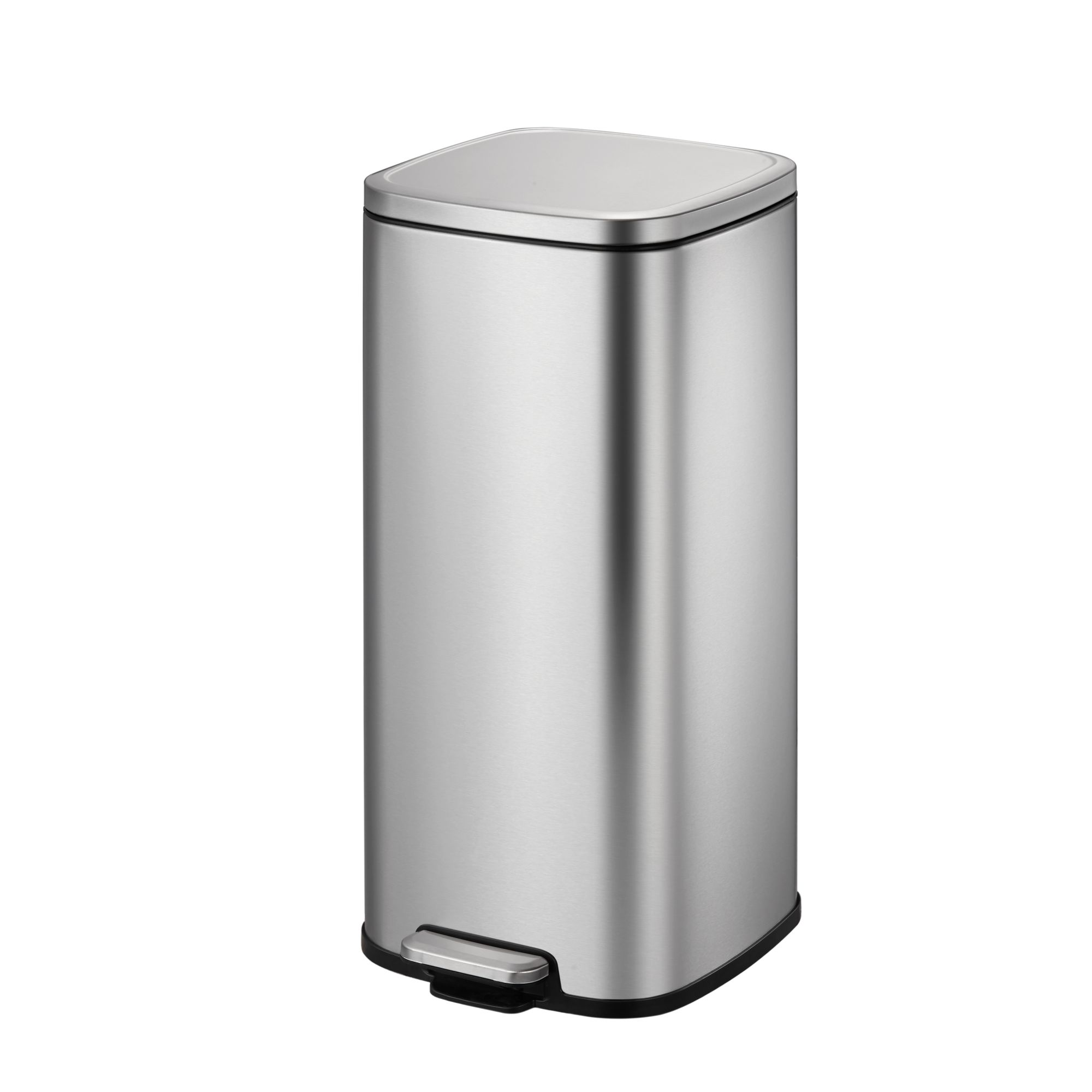 EKO - Stella Treteimer 30 Liter - Stainless steel - Matt Edelstahl