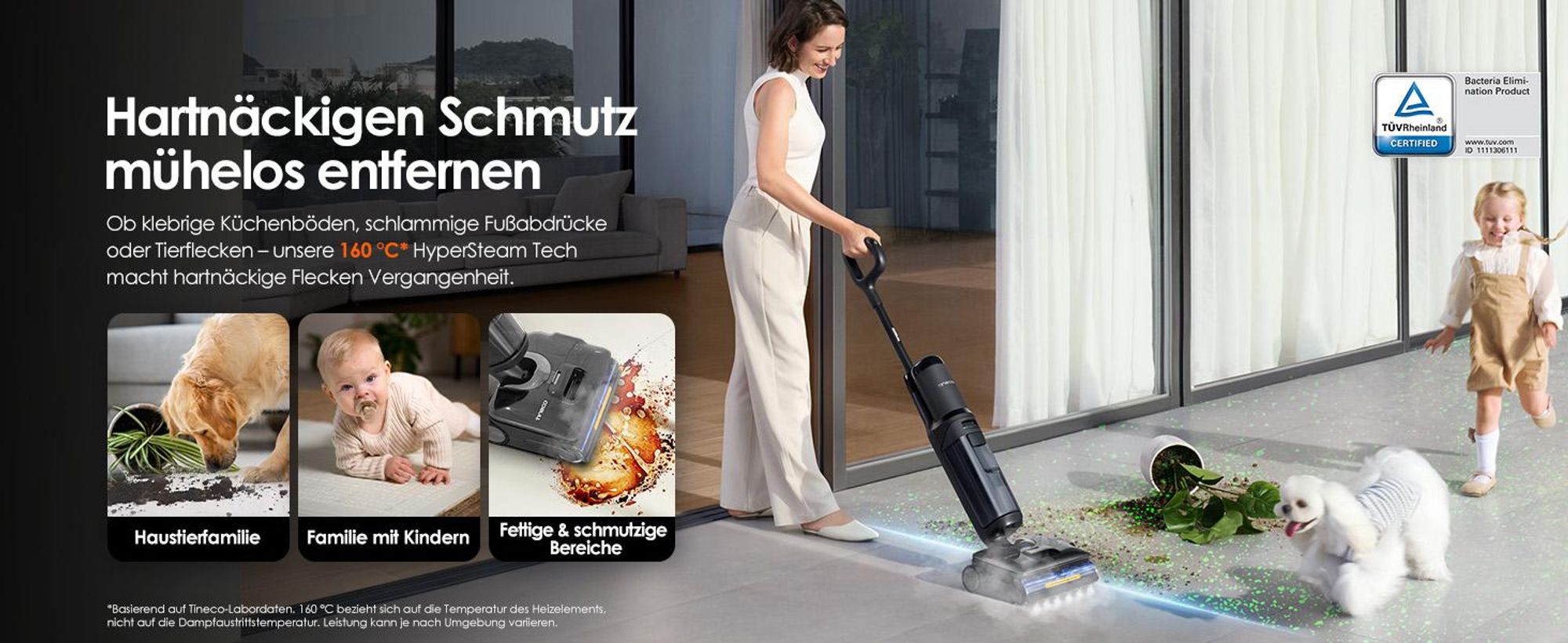 Hartnäckigen Schmutz mühelos entfernen