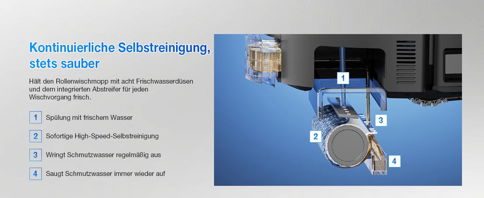 ECOVACS X11 PRO OMNI Staubsauger Roboter mit Wischfunktion, Blast + 19.500 Pa, ultraschnelles Akkuladen, OZMO Roller 2.0, Klettern max. 4 cm Höhe