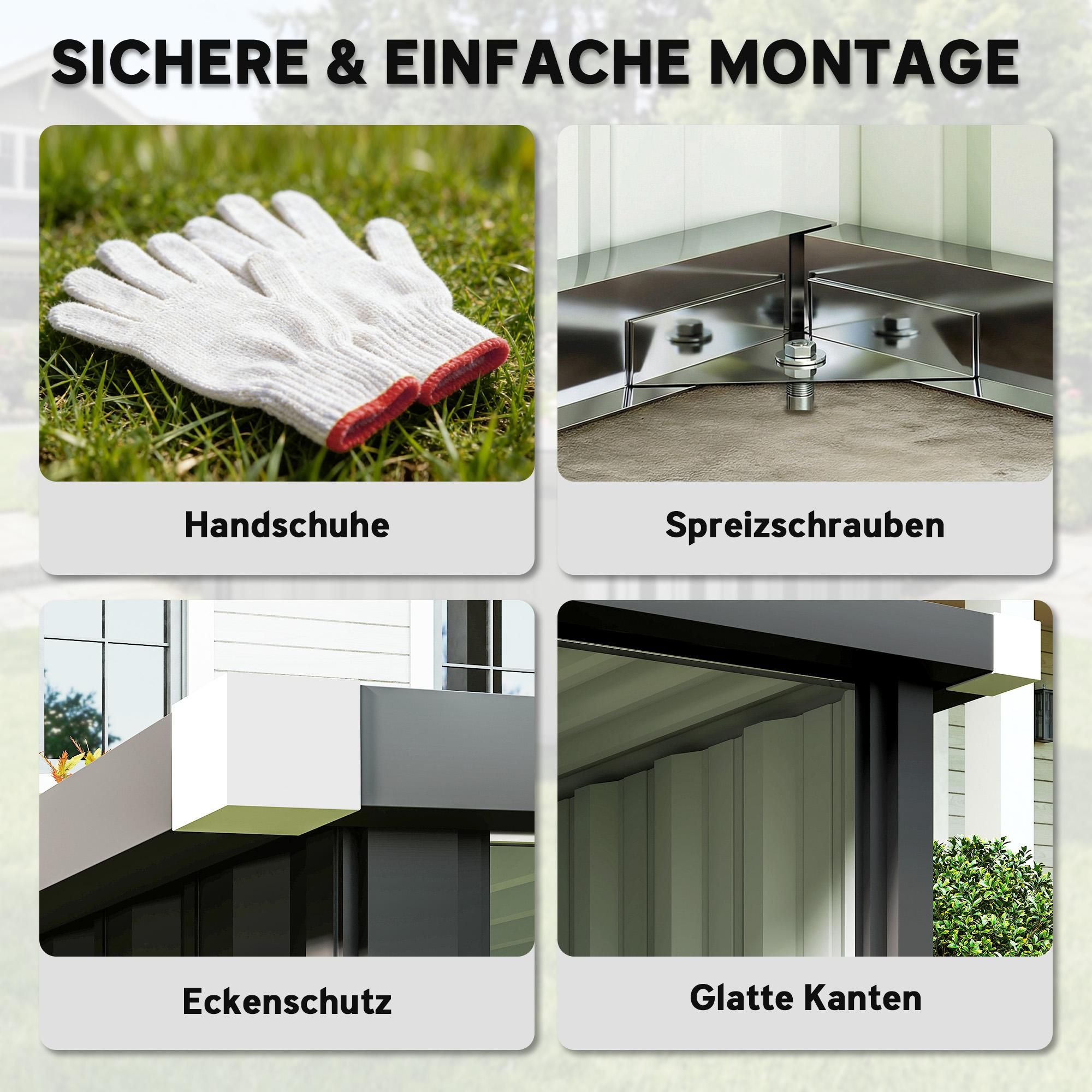 Schutzhaus Pultdach Outdoor