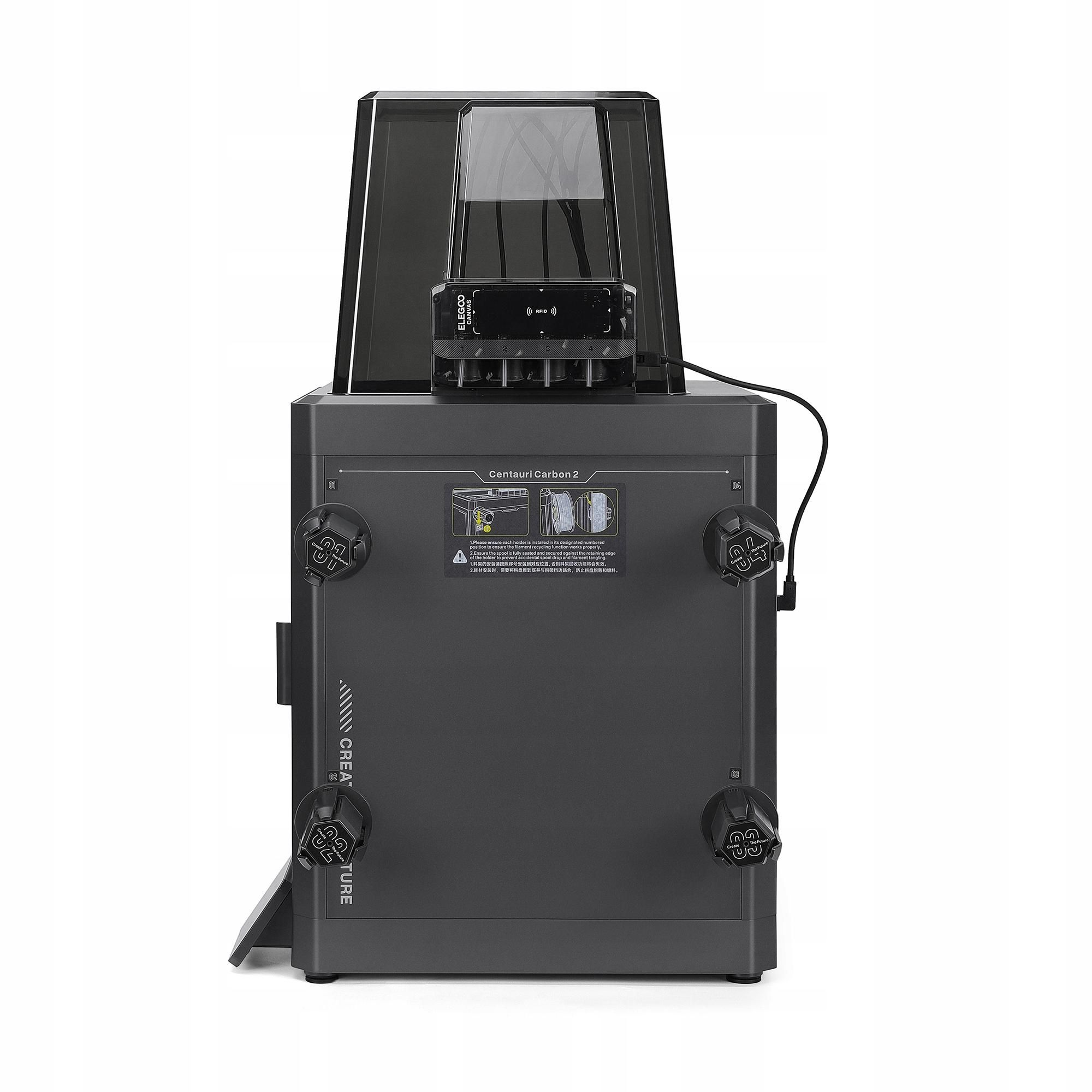 Elegoo Centauri Carbon 2 Combo, Fused Deposition Modeling (FDM), WLAN, USB Anschluss, Sichtfenster