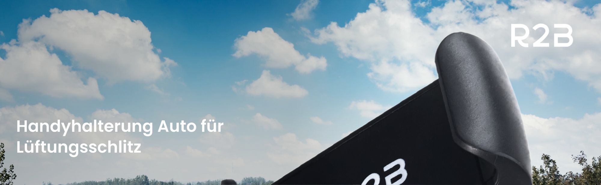 R2B Handy Halterung Auto Für lüftung - auto Handyhalterung, Universal auto handy halterung Lüftungschlitze, KFZ halterung lüftungsgitter
